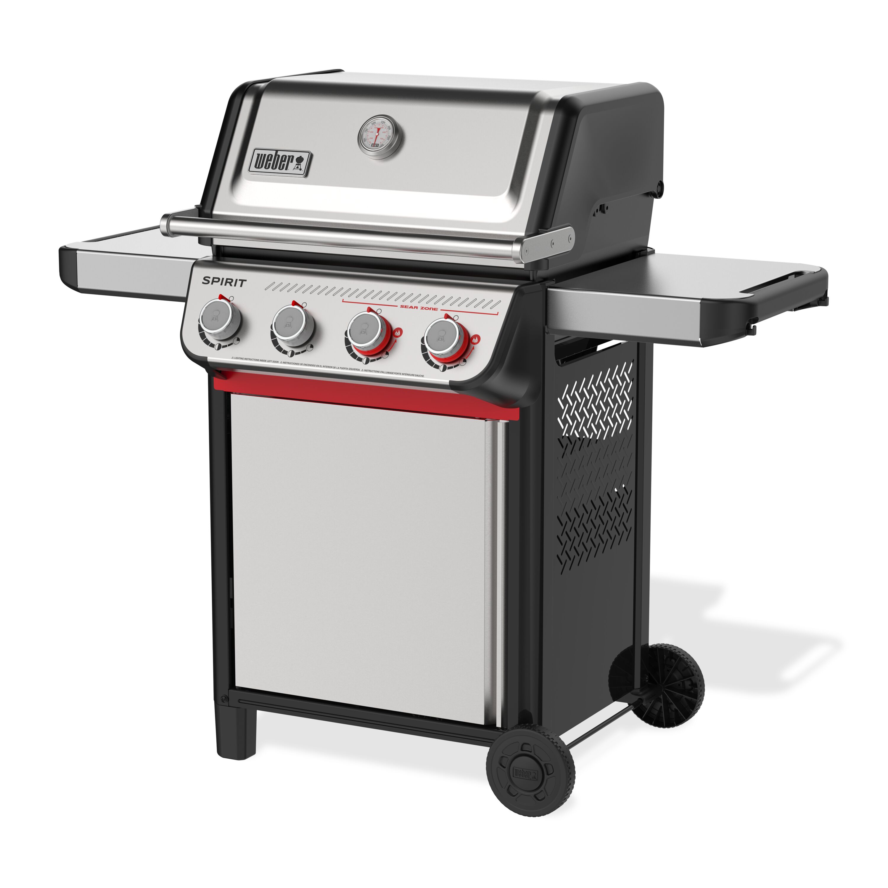 Weber Spirit S-425 Stainless Steel 4 -Burner Liquid Propane Gas Grill