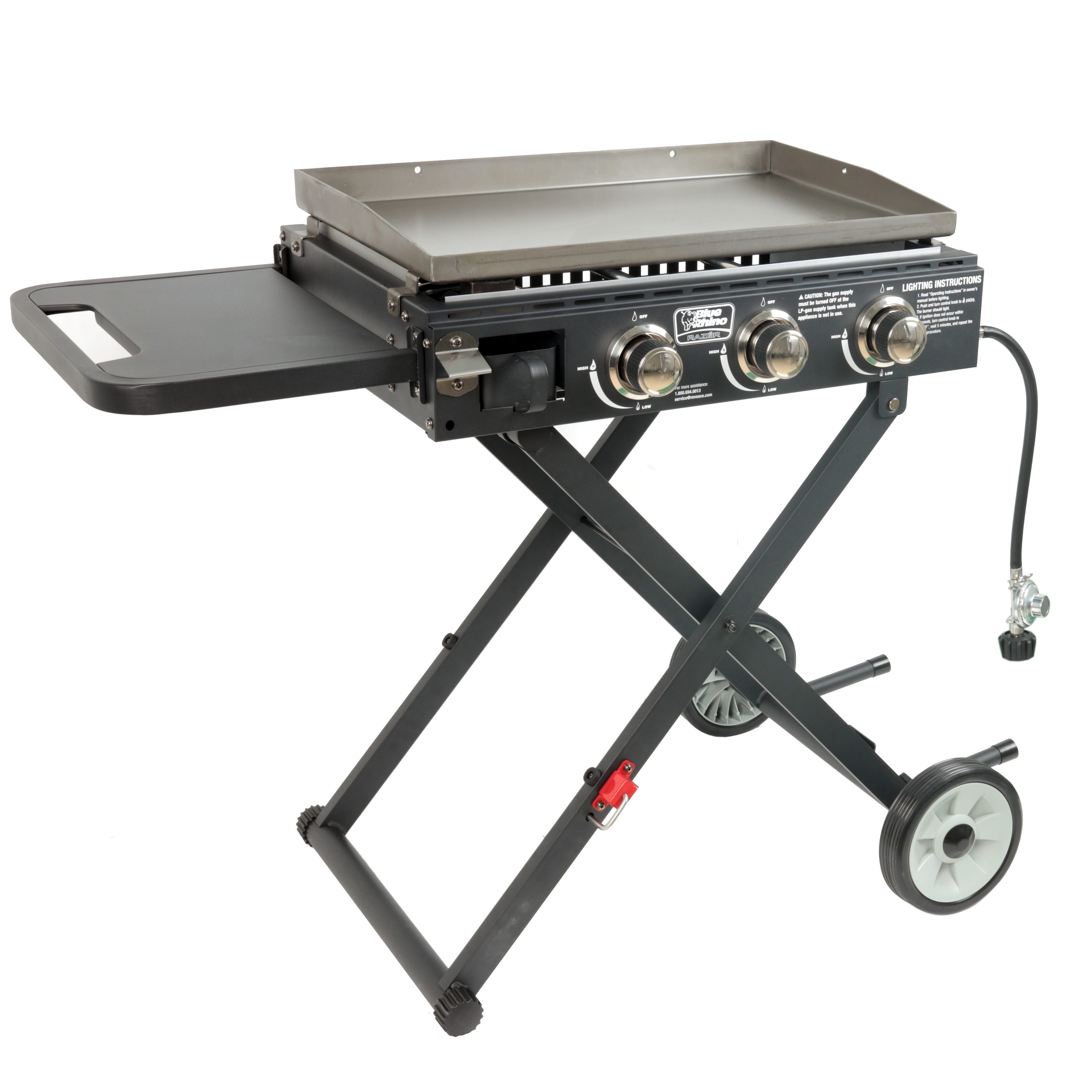 Blue Rhino 3 -Burner Liquid propane Flat Top Grill