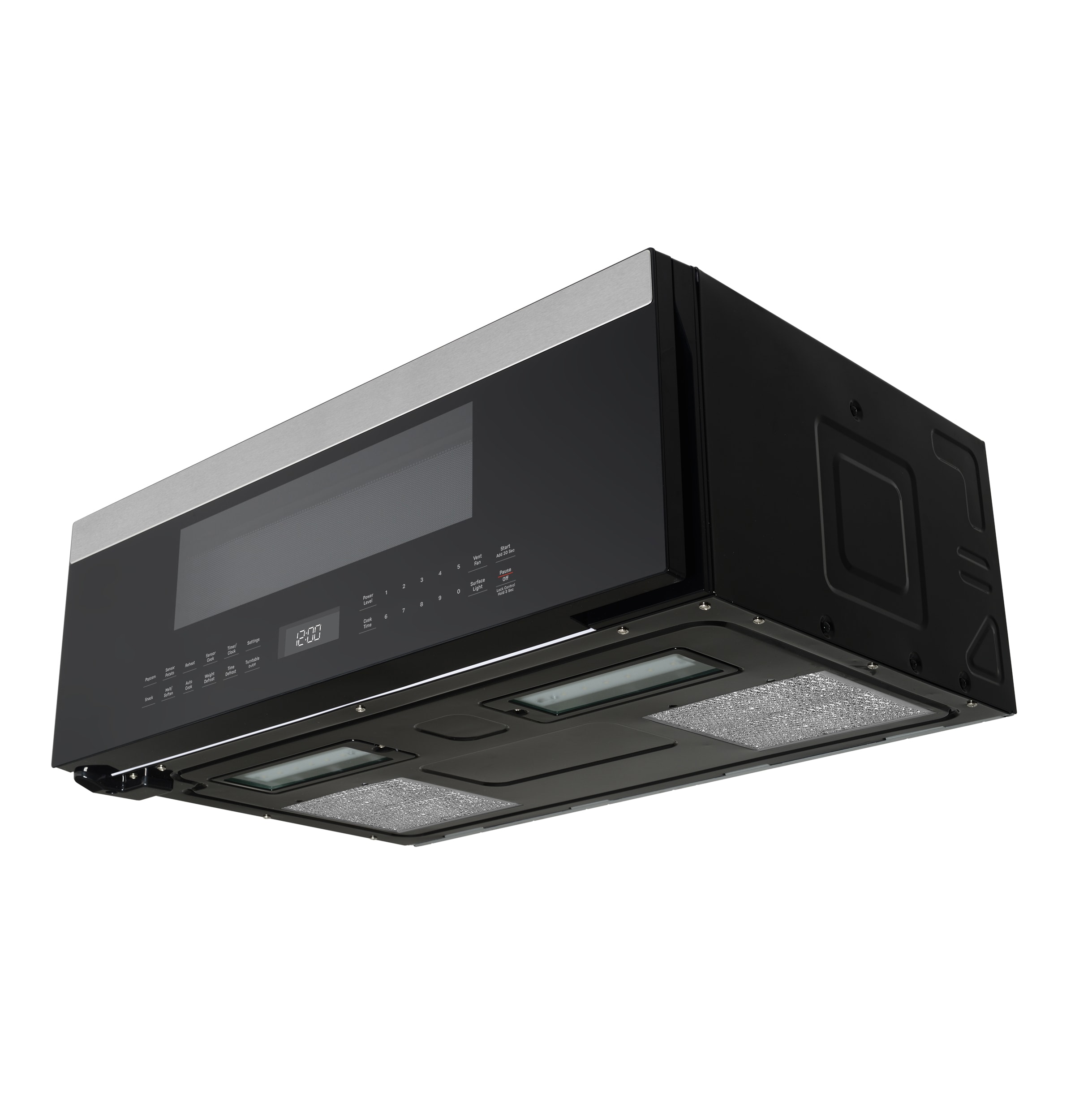 GE 1 2 cu ft 1000 Watt Over the Range Microwave with Sensor Cooking Stainless Steel