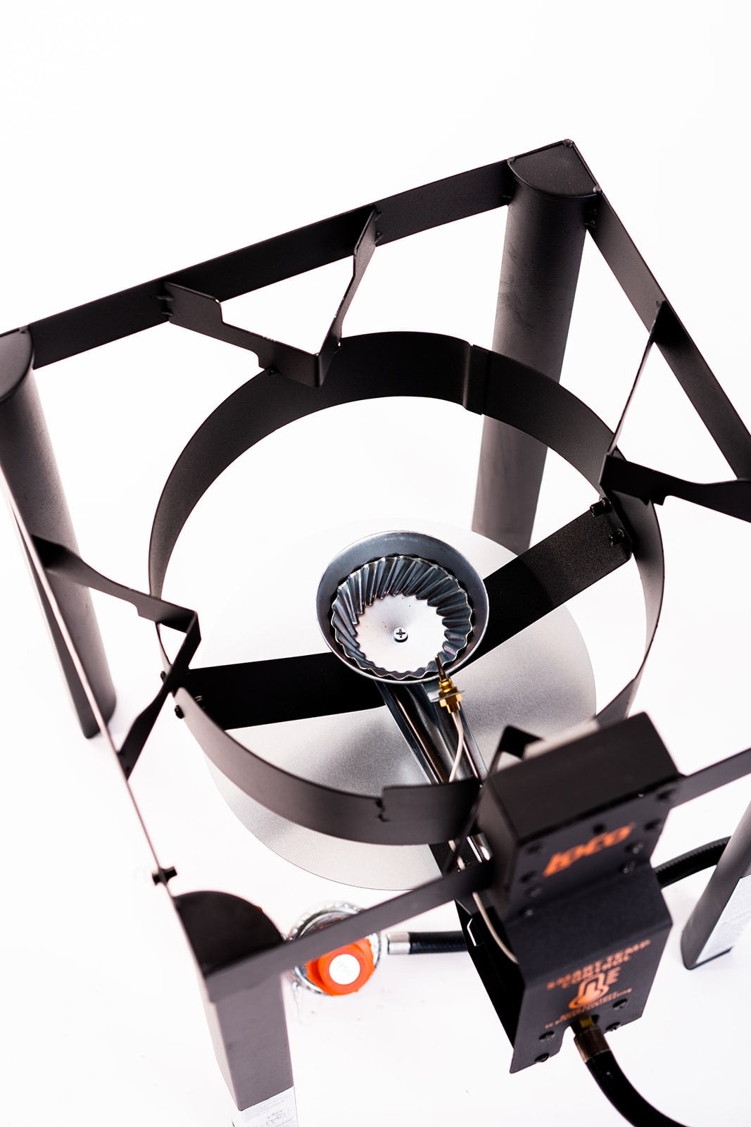 LoCo COOKERS 144-Sq. in Stainless and Black Portable Liquid propane Grill