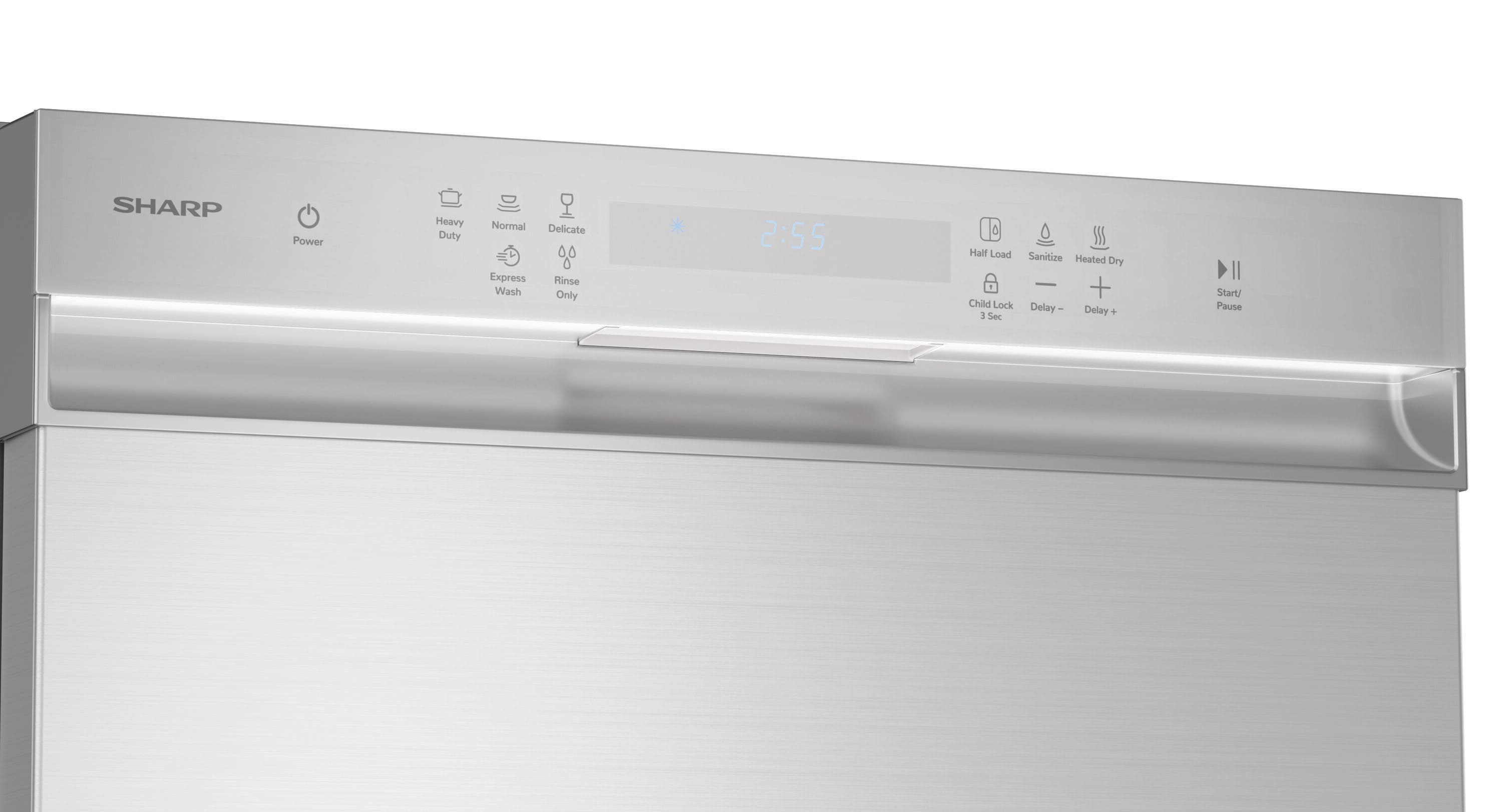 Sharp 52dB Built In Dishwasher