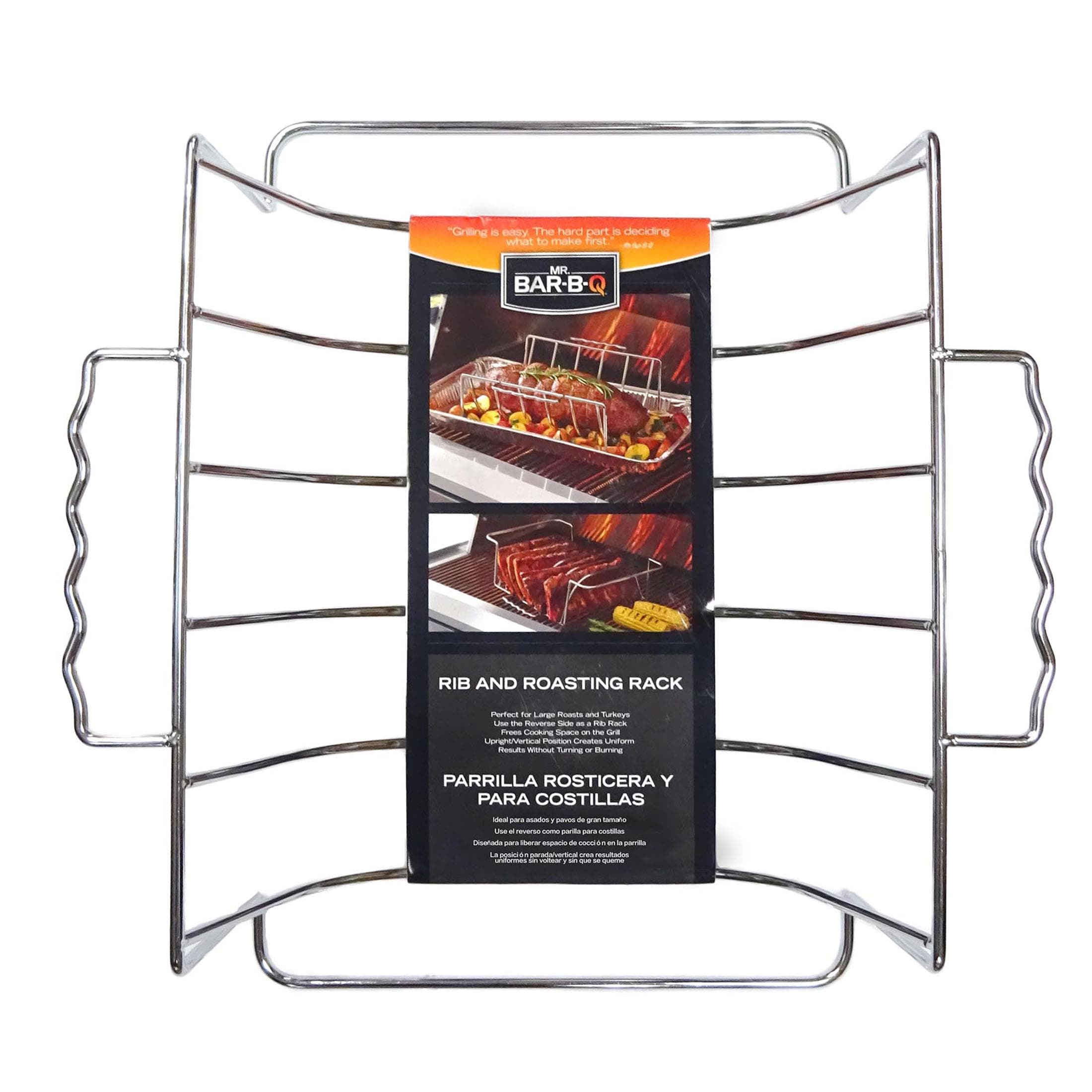 Mr. Bar-B-Q Steel Rib rack