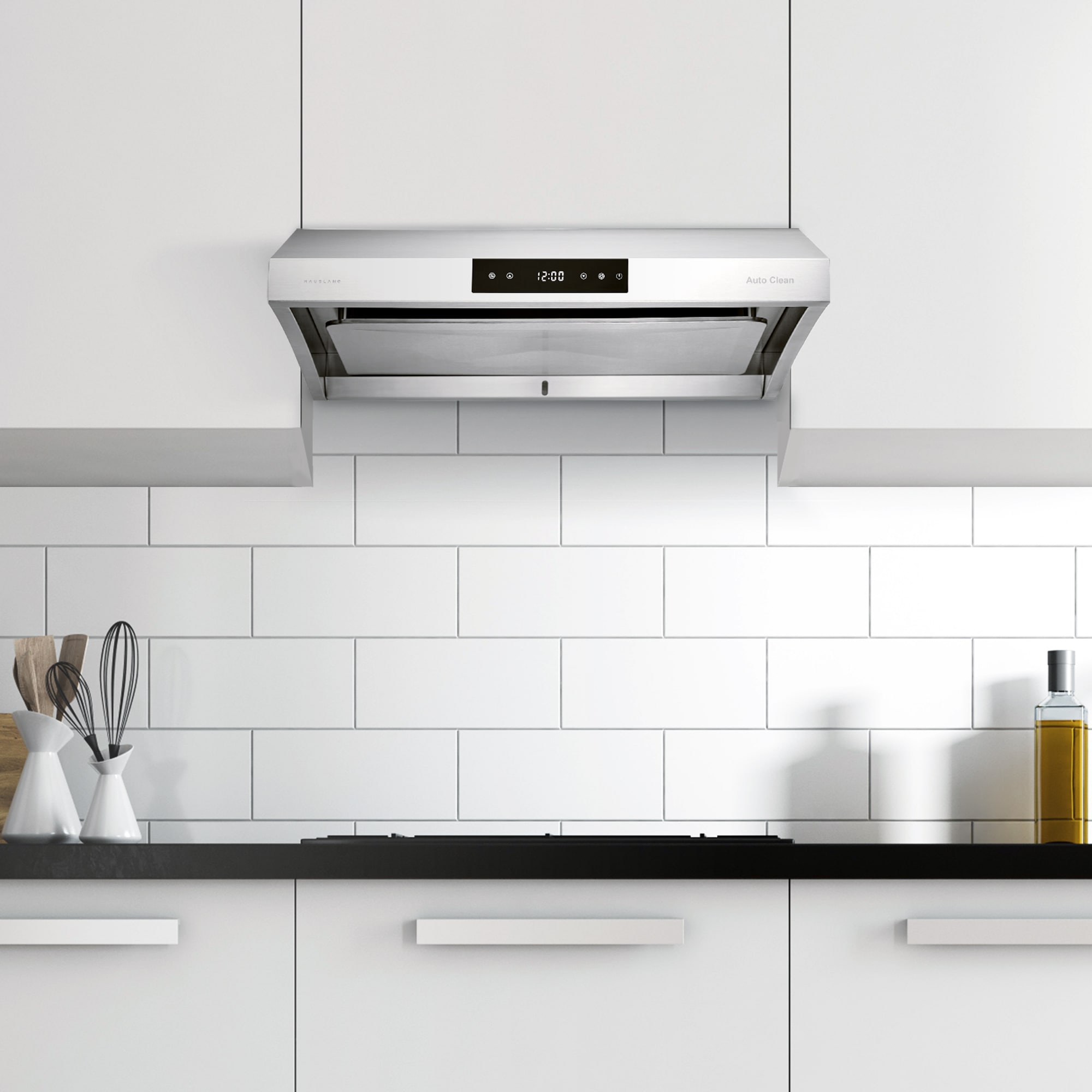 Hauslane Chef 30 in Ducted Stainless Steel Undercabinet Range Hood