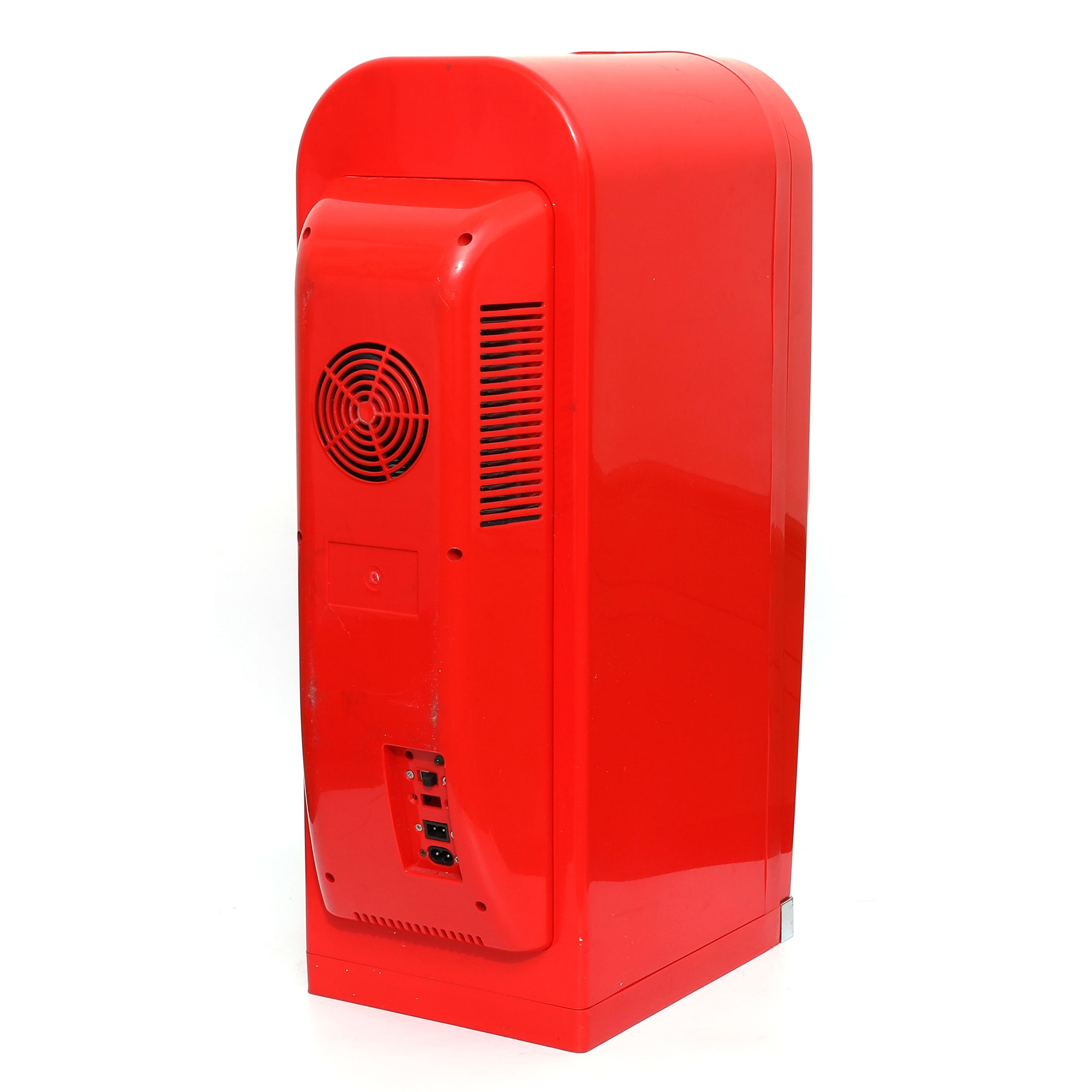 Frigidaire 18-in W 10 -Can Capacity Red Freestanding Indoor Beverage Refrigerator with Glass Door