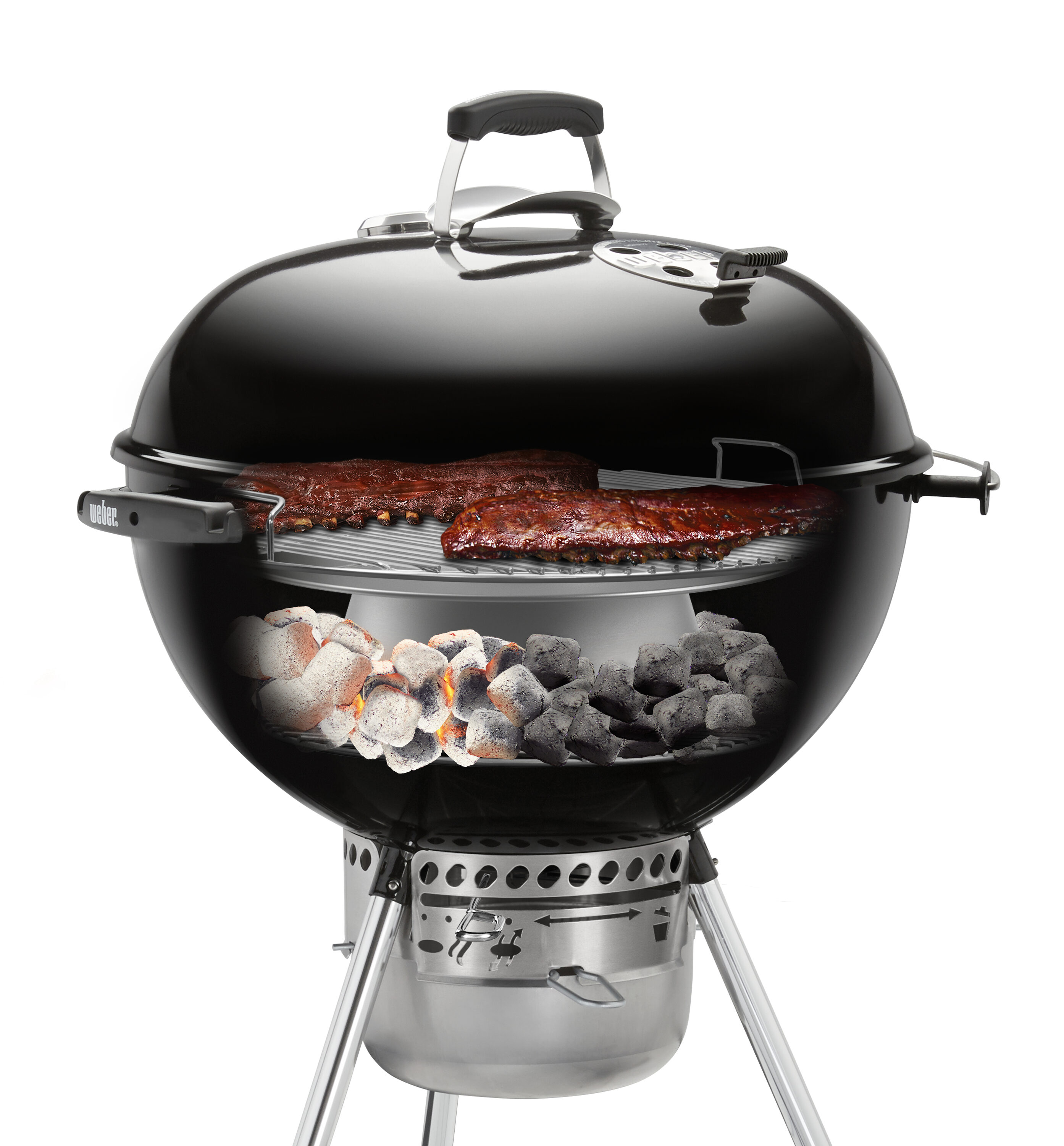 Weber 22-in x 22-in Charcoal Heat controller