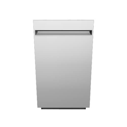 Haier 47 Decibel and Hard Food Disposer Built In Dishwasher Stainless Steel Common 18 in Actual 18 in ENERGY STAR
