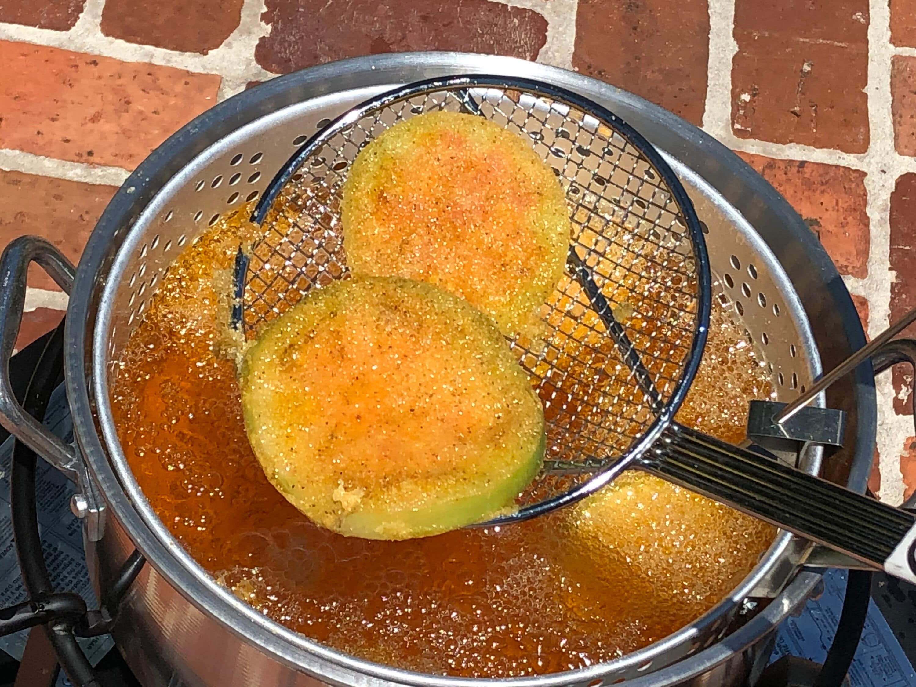 King Kooker Nickel-plated steel Skimmer