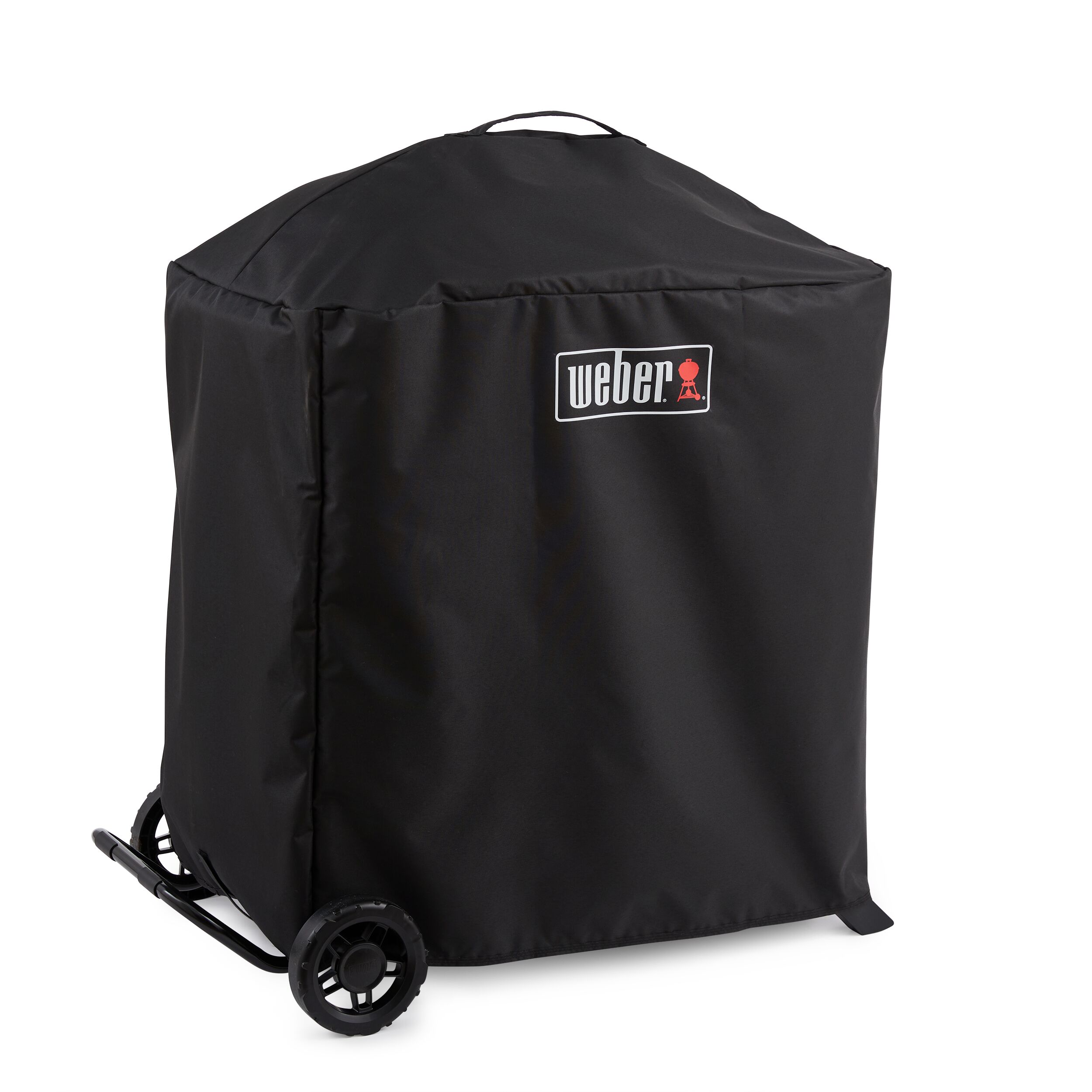 Weber Traveler Compact 34-in W x 34.75-in H Black Grill cart Cover
