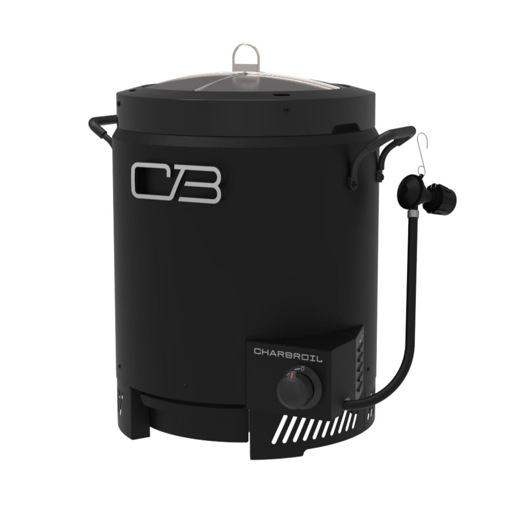 Charbroil Big Easy Outdoor Air Fryer Gallons 20-lb. cylinder Piezo Ignition Oil-less Gas Turkey Fryer