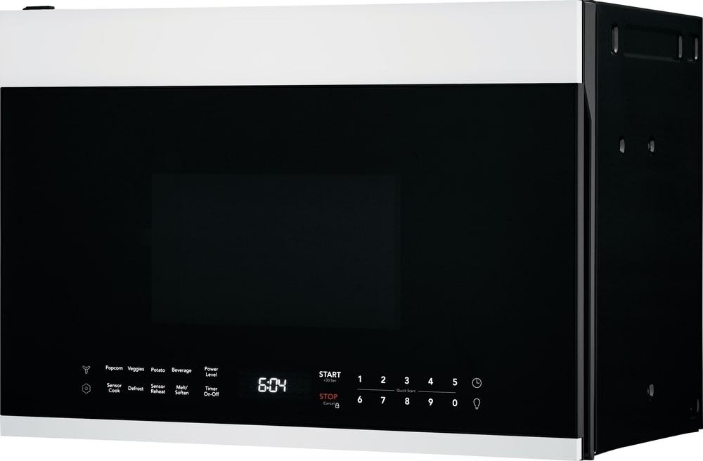 Frigidaire 1 4 cu ft Over the Range Microwave with Sensor Cooking White