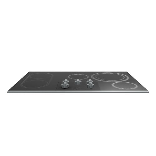 Maytag 36-in 5 burners Smooth Surface (Radiant) Stainless steel Electric Cooktop with Bridge Element