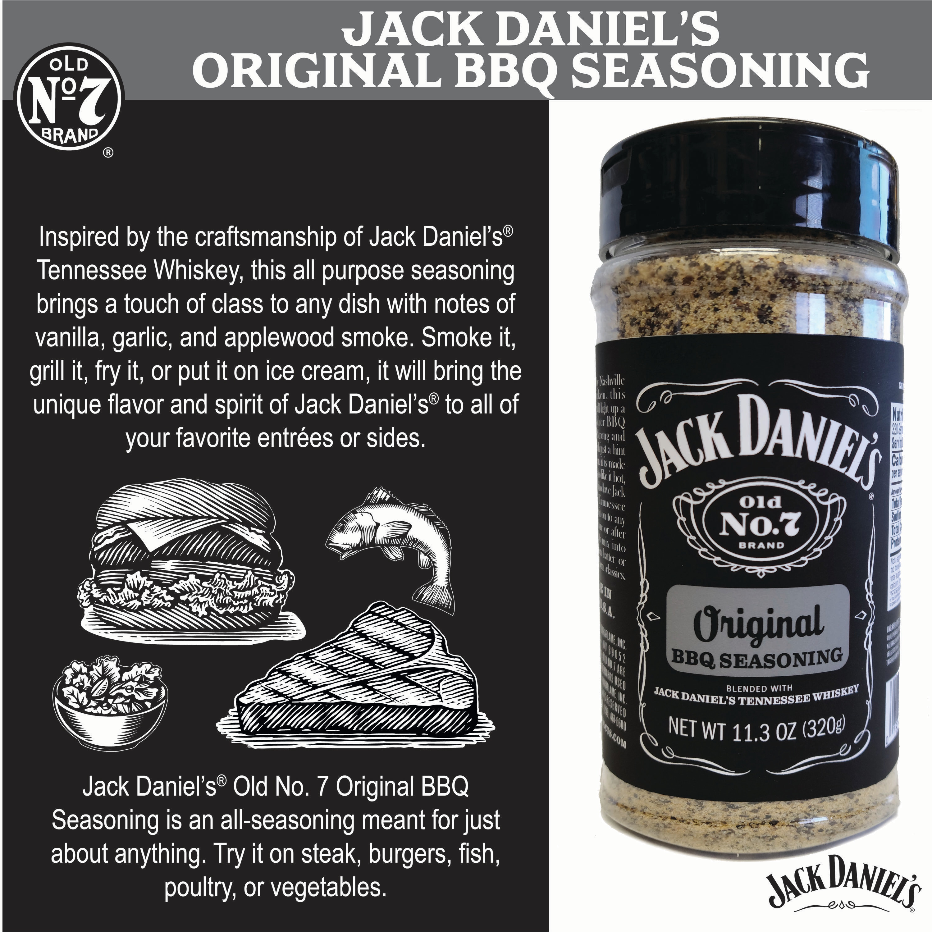 Jack Daniel's 11.3-oz Original Rub/Seasoning