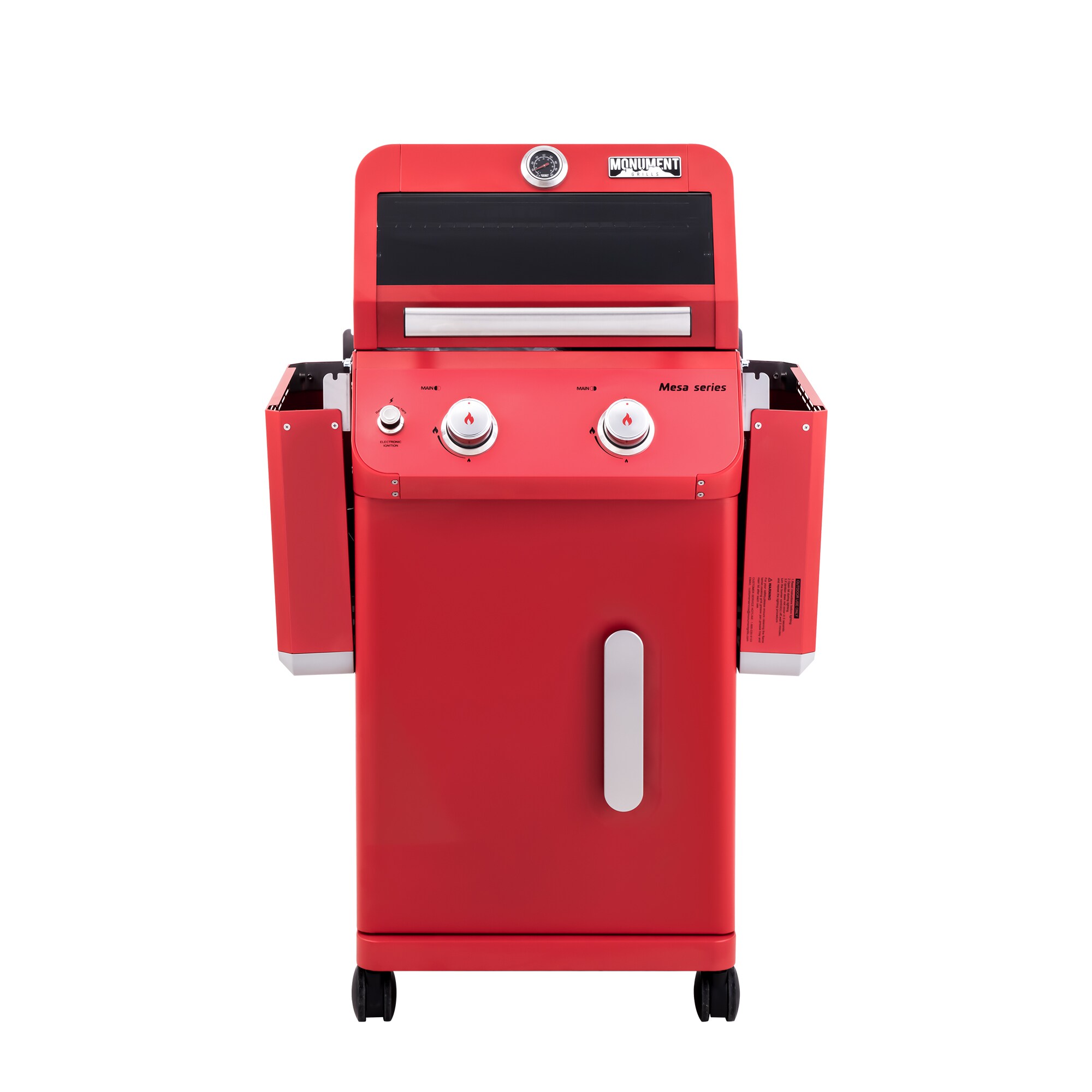 Monument Mesa 200R Red 2 -Burner Liquid Propane Gas Grill