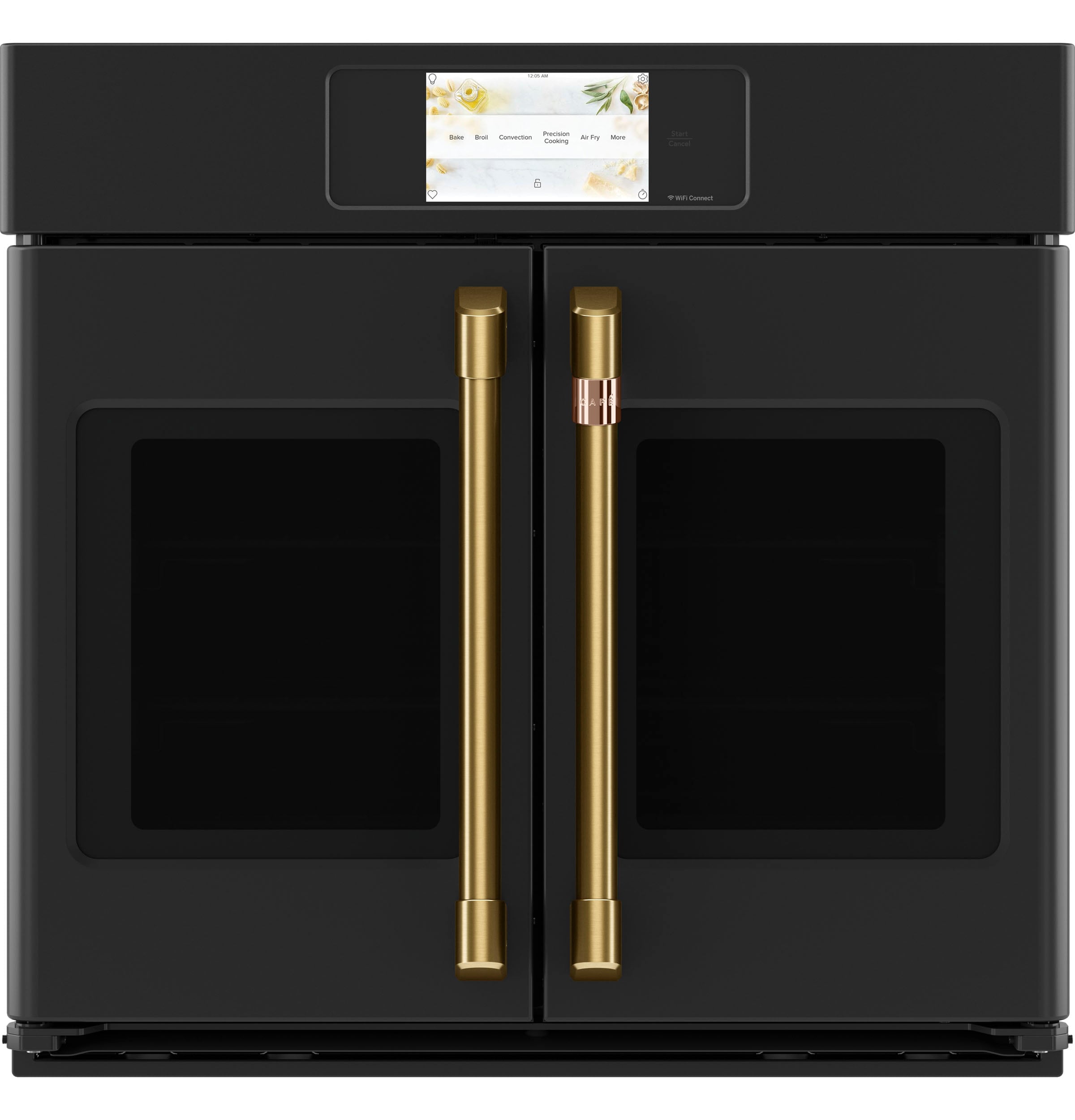 Cafe 30-in 4 -Pack Wall oven handle ( Brushed Brass )
