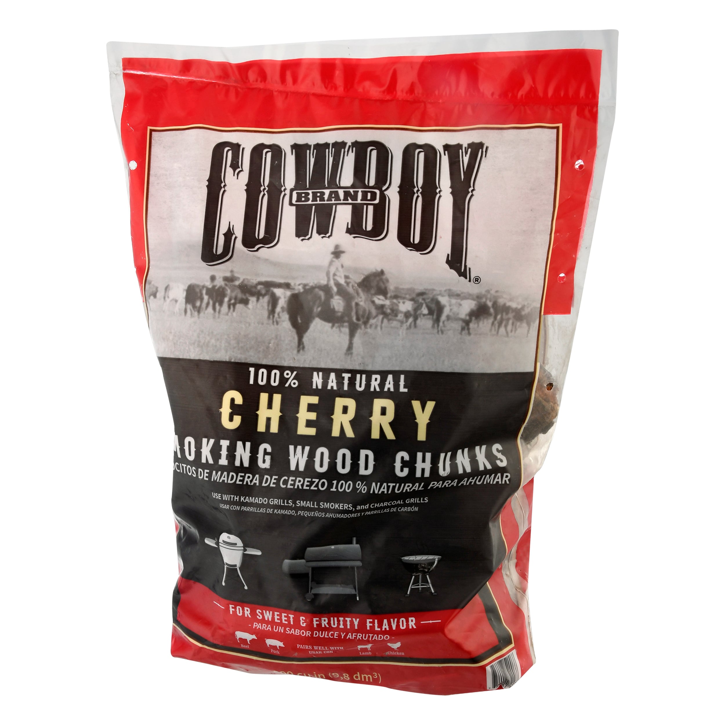 Cowboy Charcoal Cherry 600 Cubic inch(es) Wood chunks