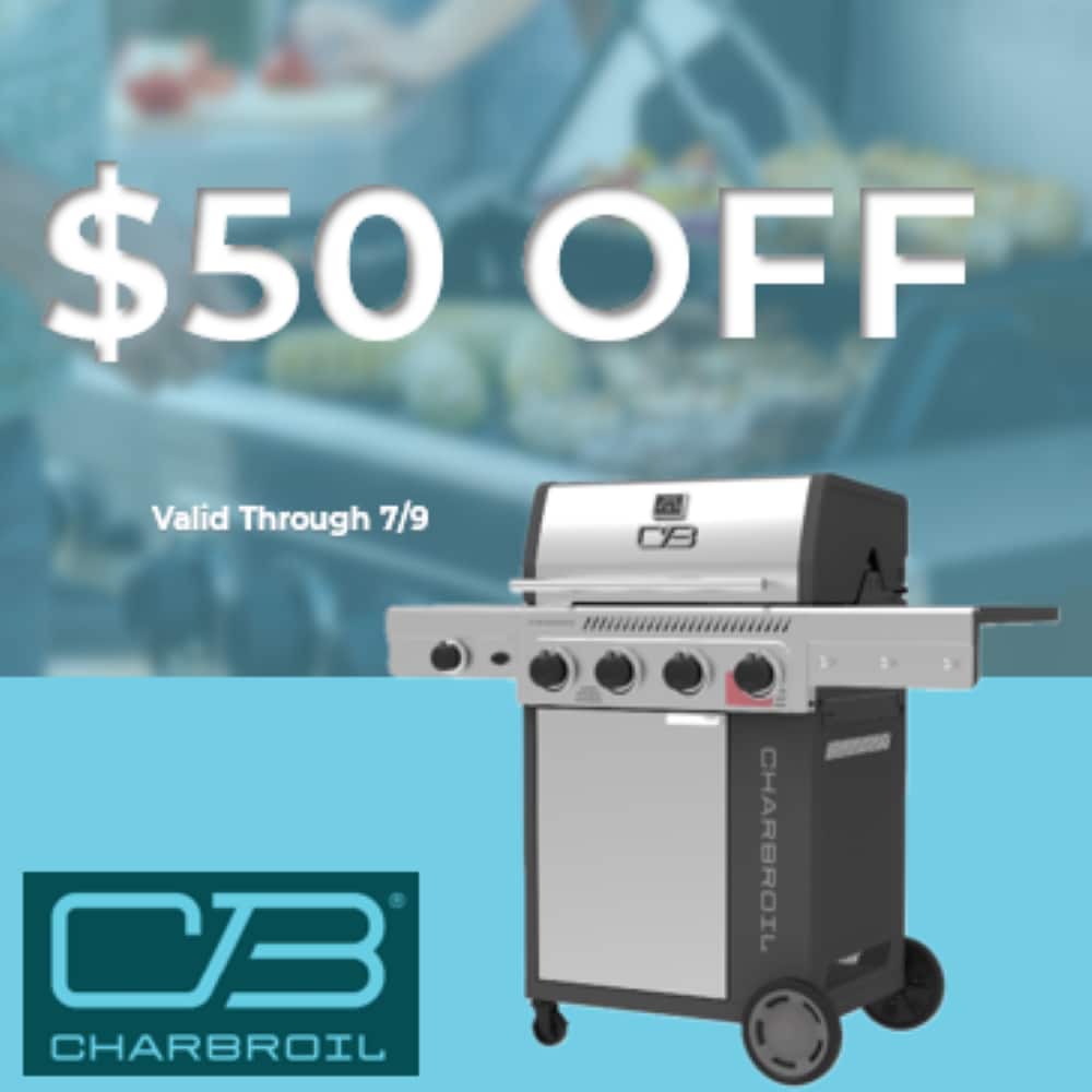 Charbroil Performance Series Gray 4 -Burner Liquid Propane Gas Grill 1 -Side Burner