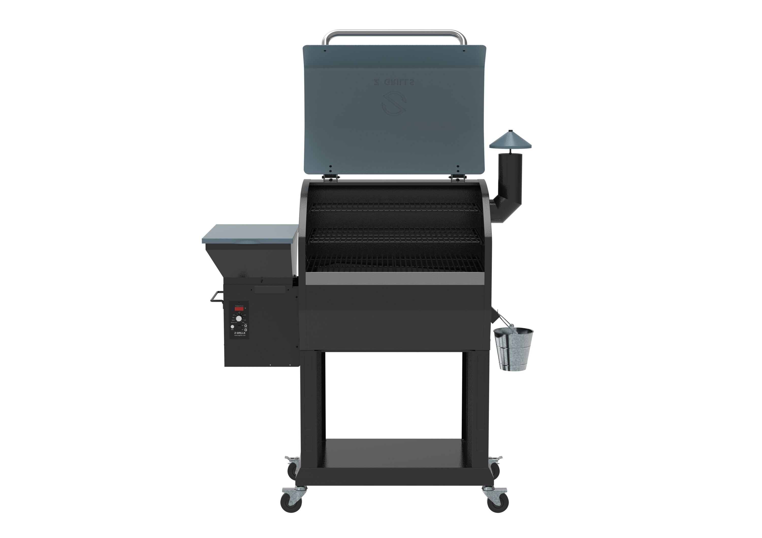 Z GRILLS Zgrill 1056-Sq. in Cobalt Blue Pellet Grill
