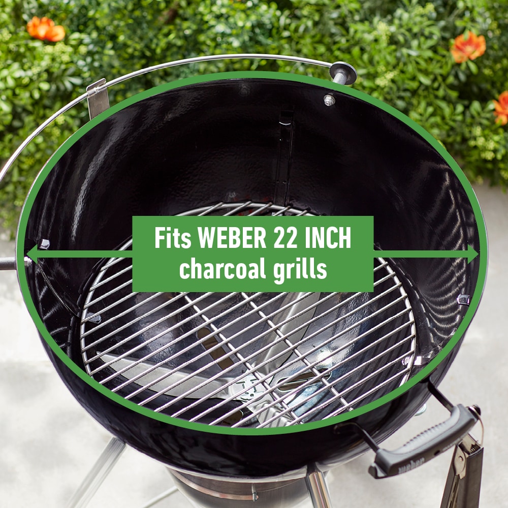 Weber Kettle 17-in x 17-in Plated steel Briquette grate