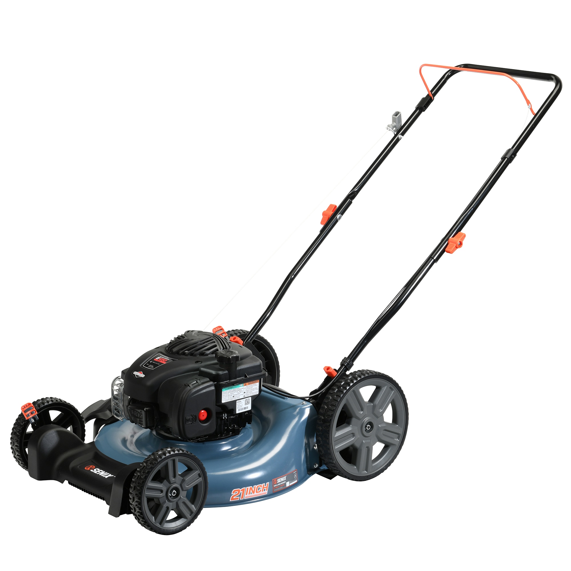 SENIX 21-in Gas Push lawn mower with 125-cc Briggs and Stratton Engine