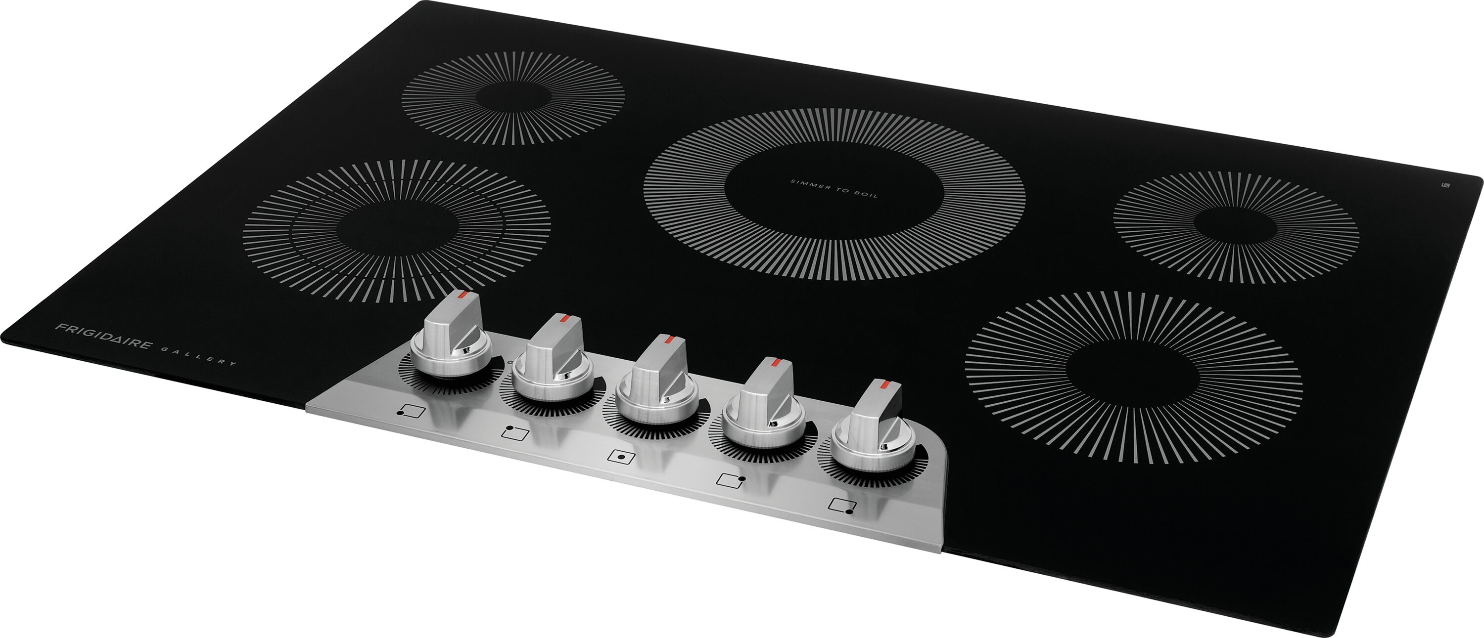 Frigidaire Gallery 30-in 5 burners Smooth Surface (Radiant) Stainless steel Electric Cooktop