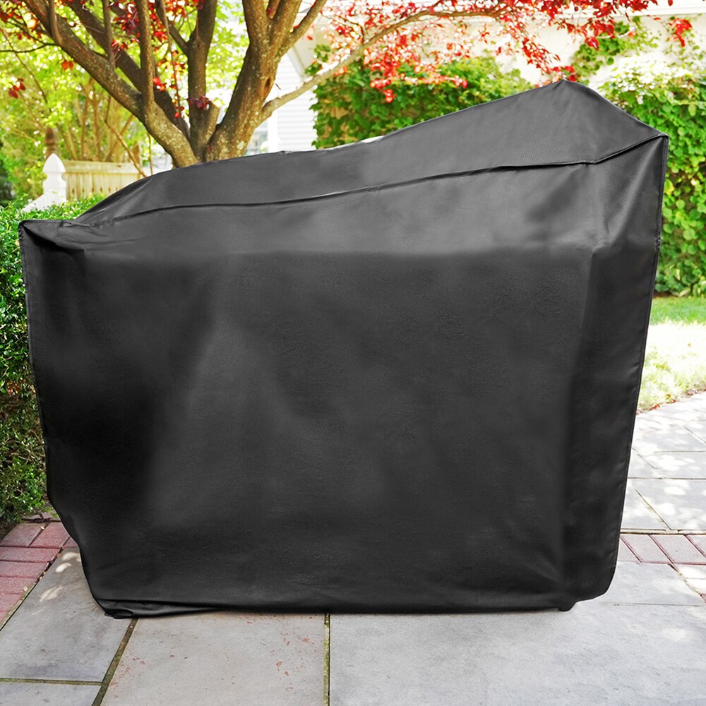 Universal Large Charcoal Smoker 58.5-Inches W x 48-Inches H Black Pellet grill Cover