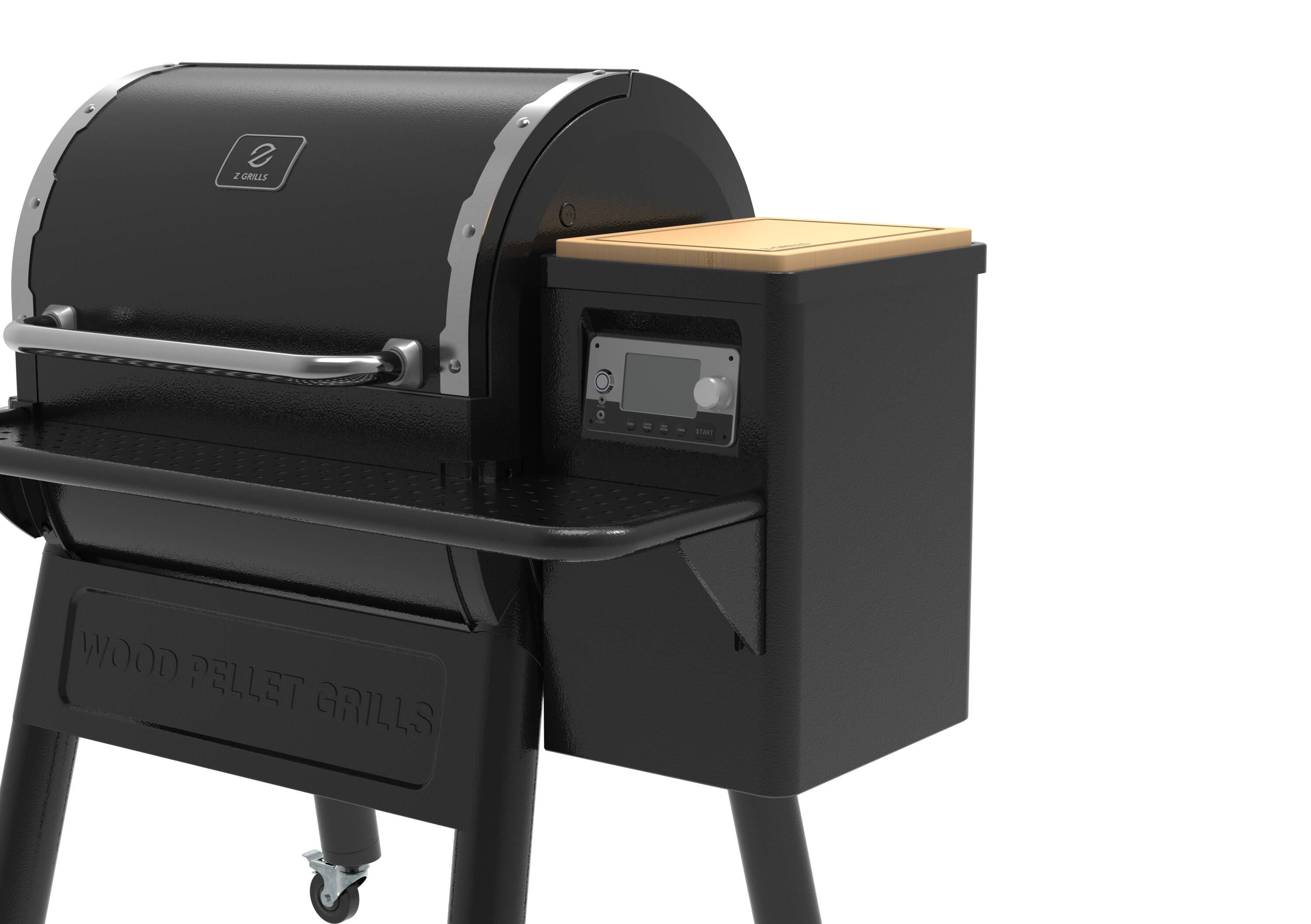 Z GRILLS Z-Grill 709-Sq. in Black Pellet Grill with Smart Compatibility