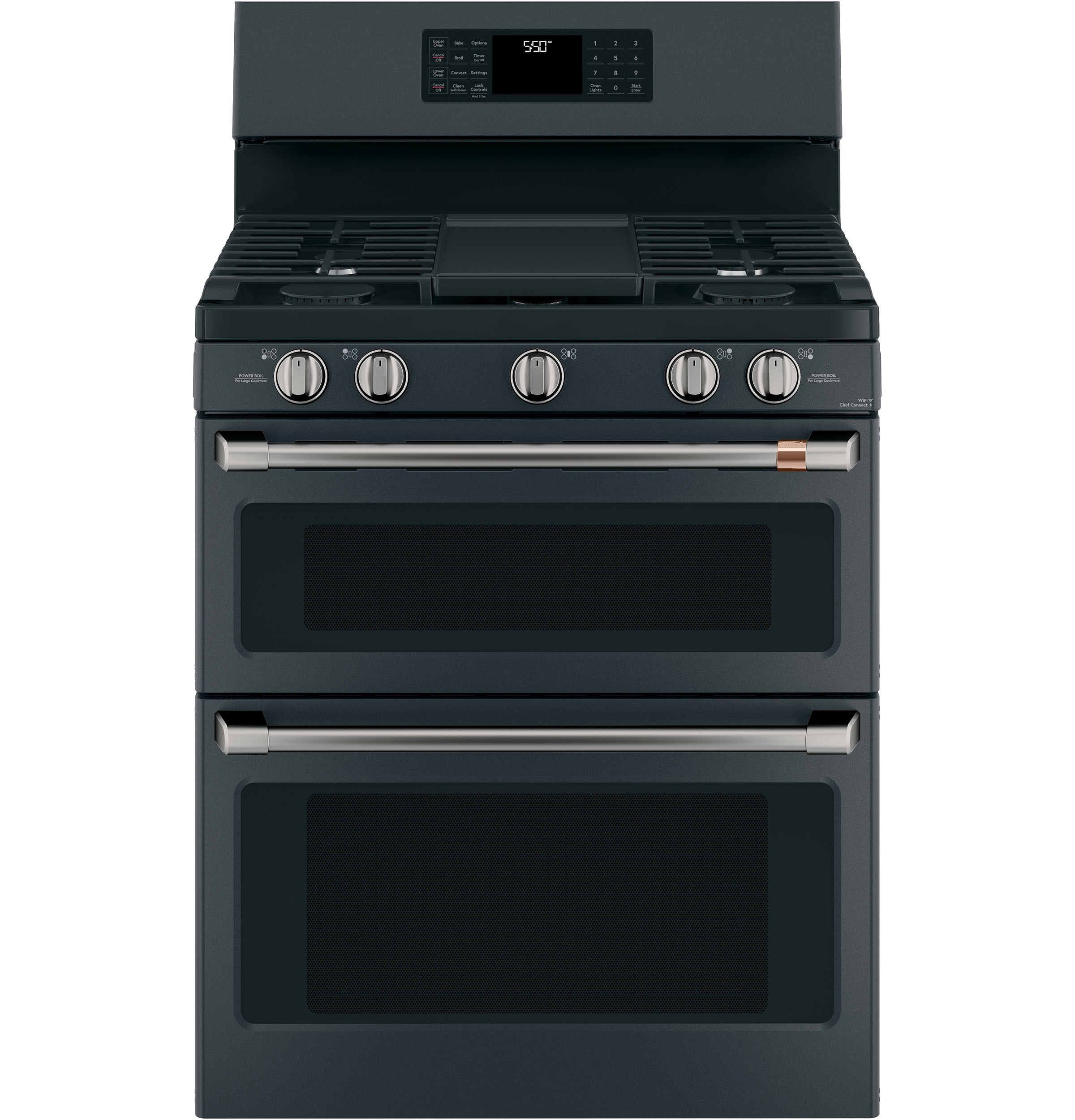 Cafe 30-in Gas range Handle and knob kit ( Brushed Black )