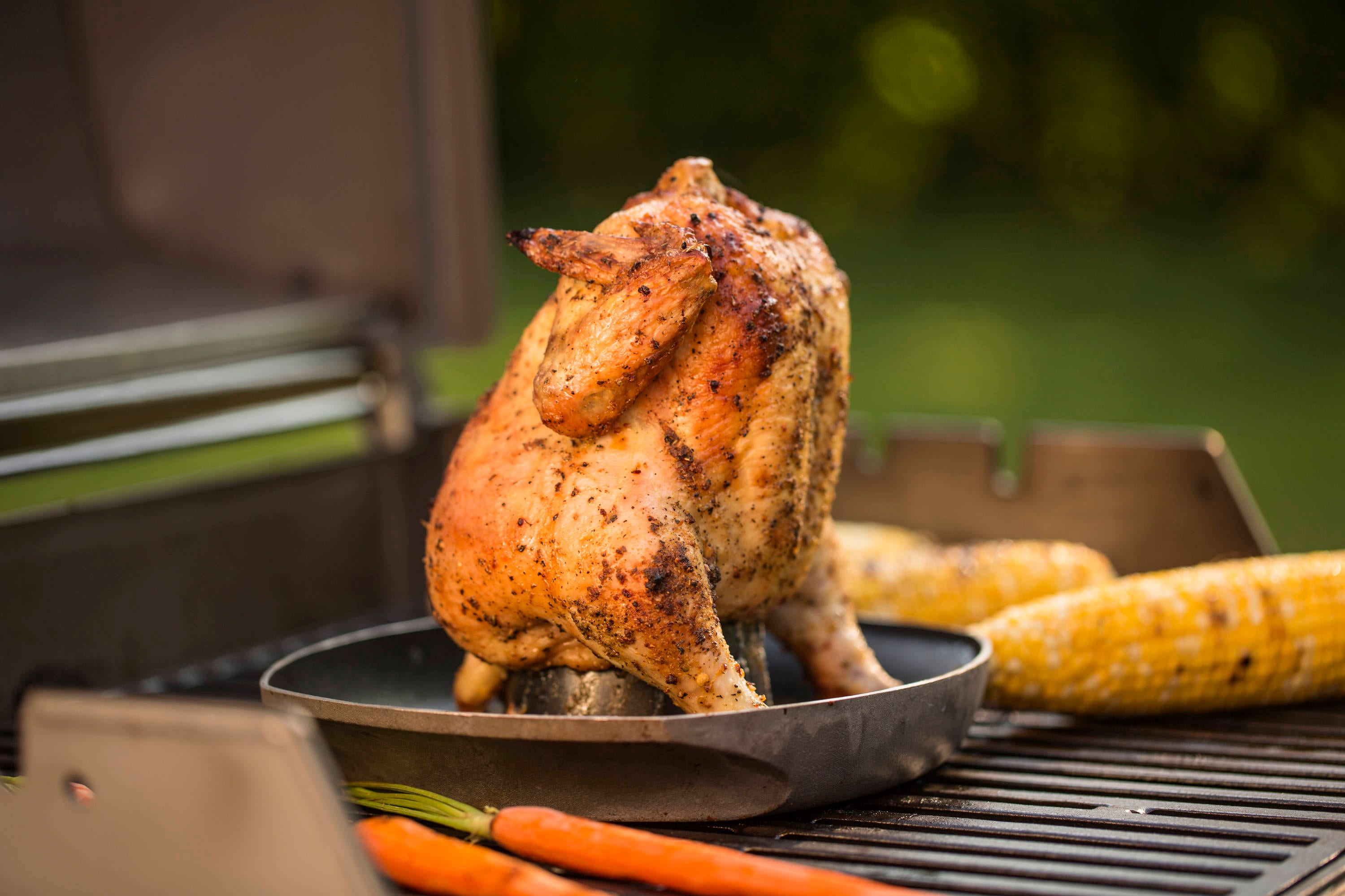 Weber Rack Steel Non-Stick Beer can chicken rack