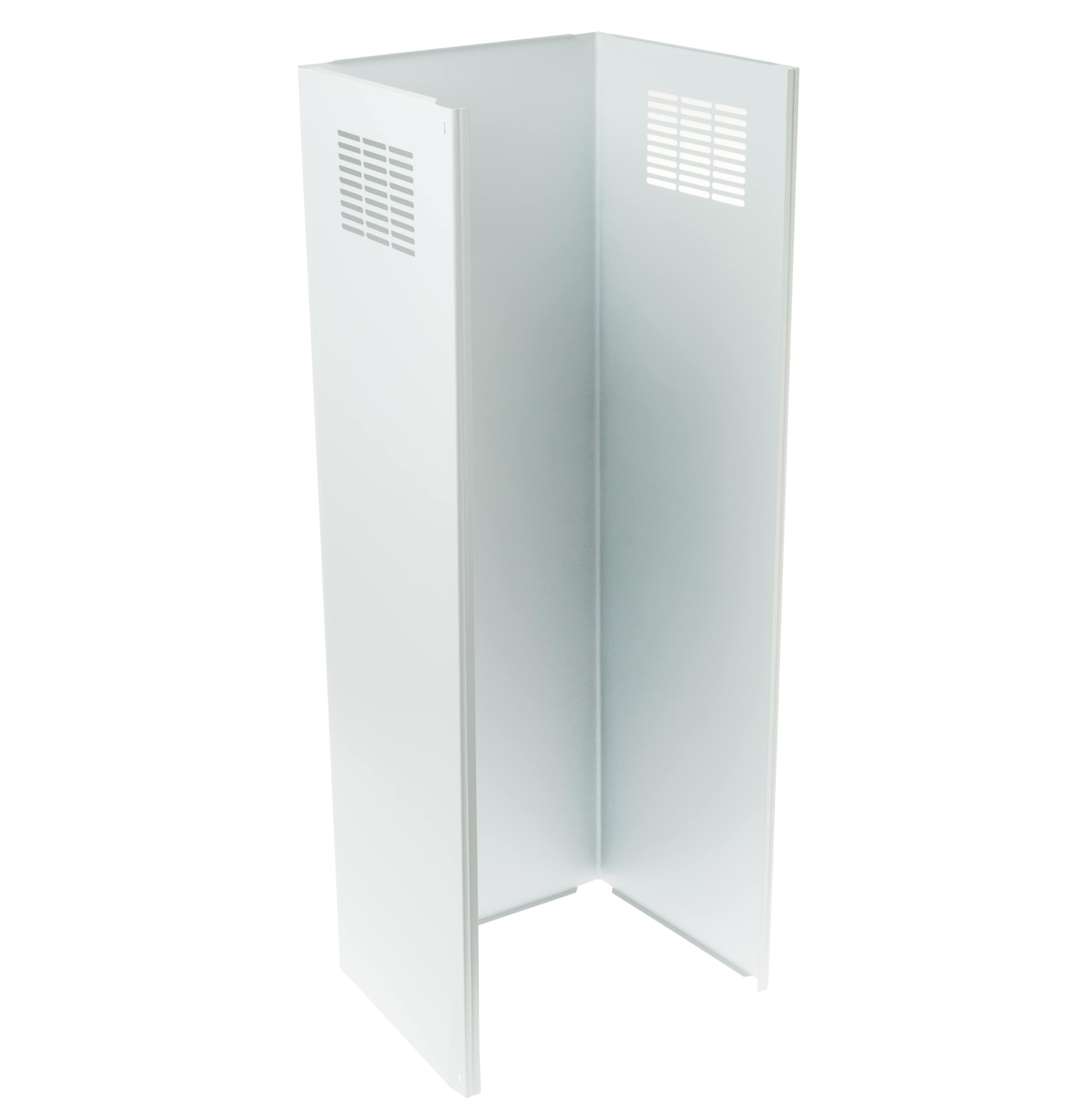 GE Wall-Mounted range hood Flue cover Matte White