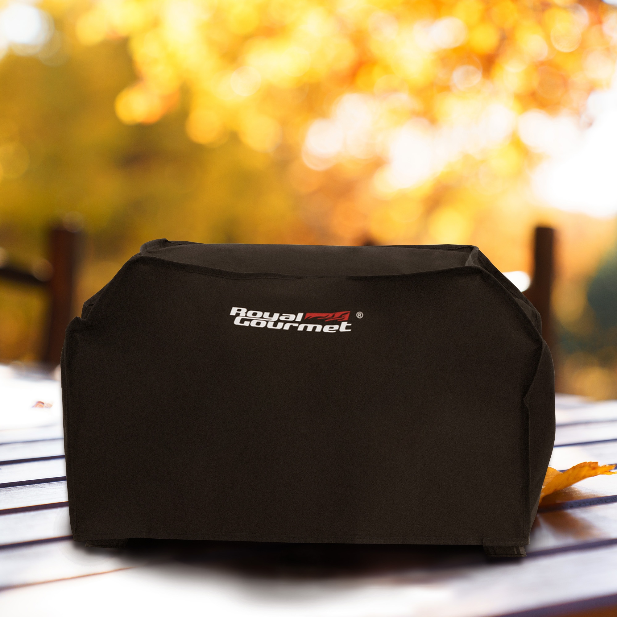 Royal Gourmet 24-Inch Outdoor Tabletop Grill Cover 24.8-in W x 14.17-in H Black Fits most Cover
