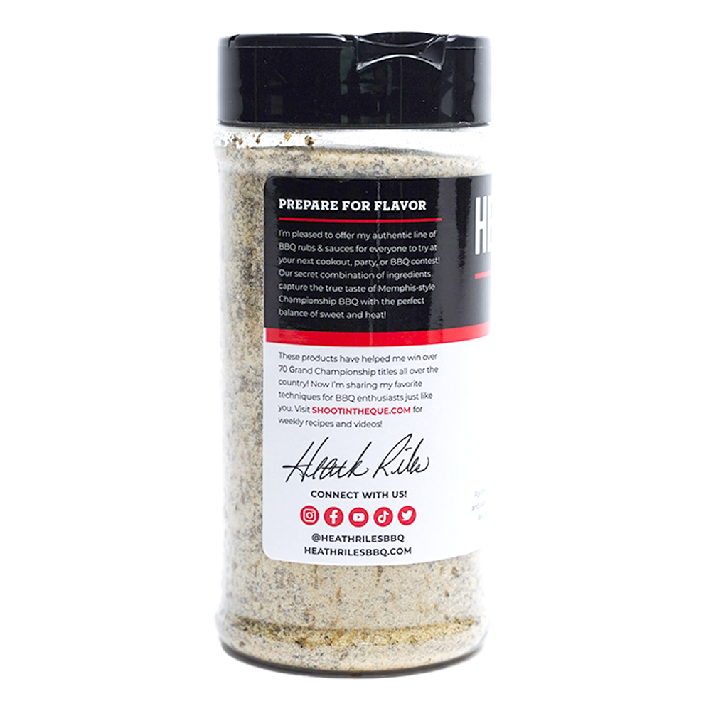 HEATH RILES BBQ & Grilling 12-oz Jalapeno garlic Rub/Seasoning