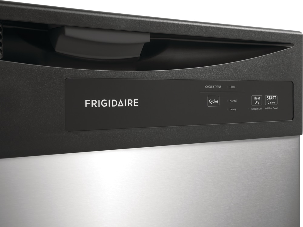 Frigidaire 62 Decibel Built in Dishwasher Hard Food Disposer Stainless Steel Common 24 in Actual 24 in