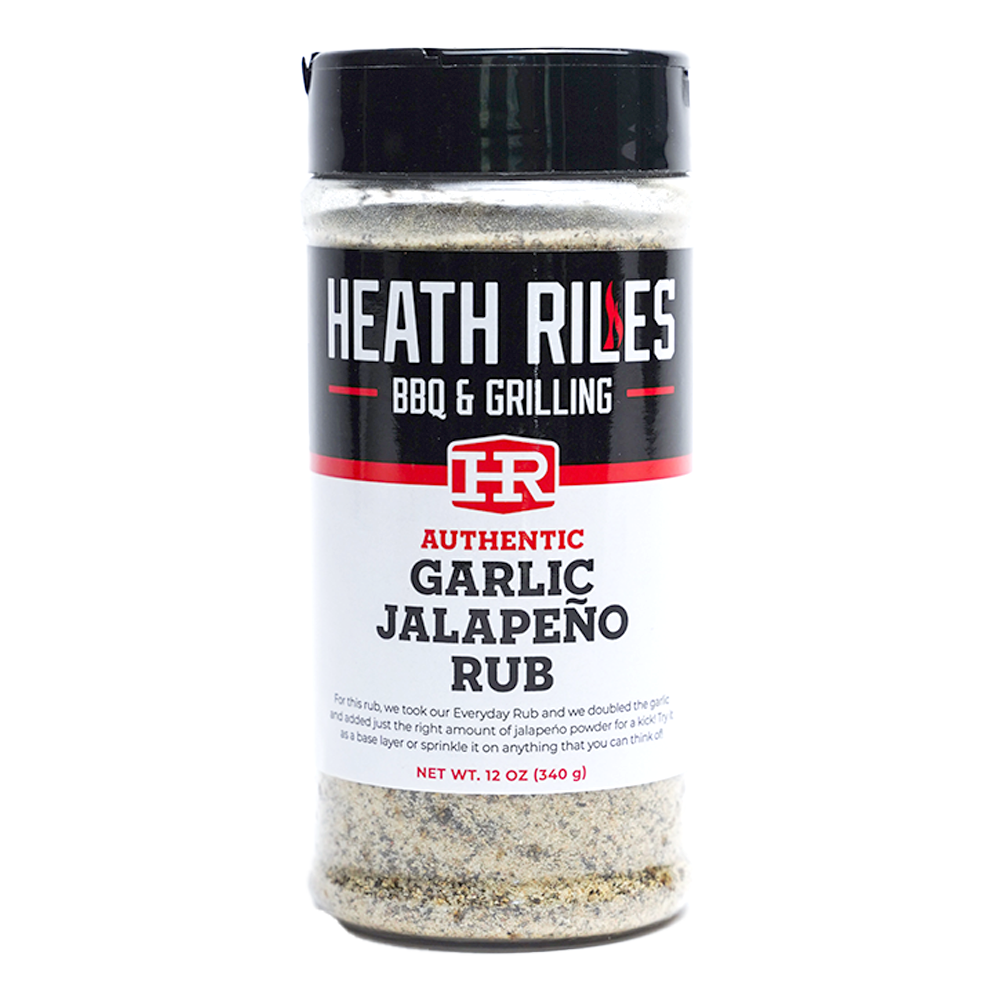 HEATH RILES BBQ & Grilling 12-oz Jalapeno garlic Rub/Seasoning