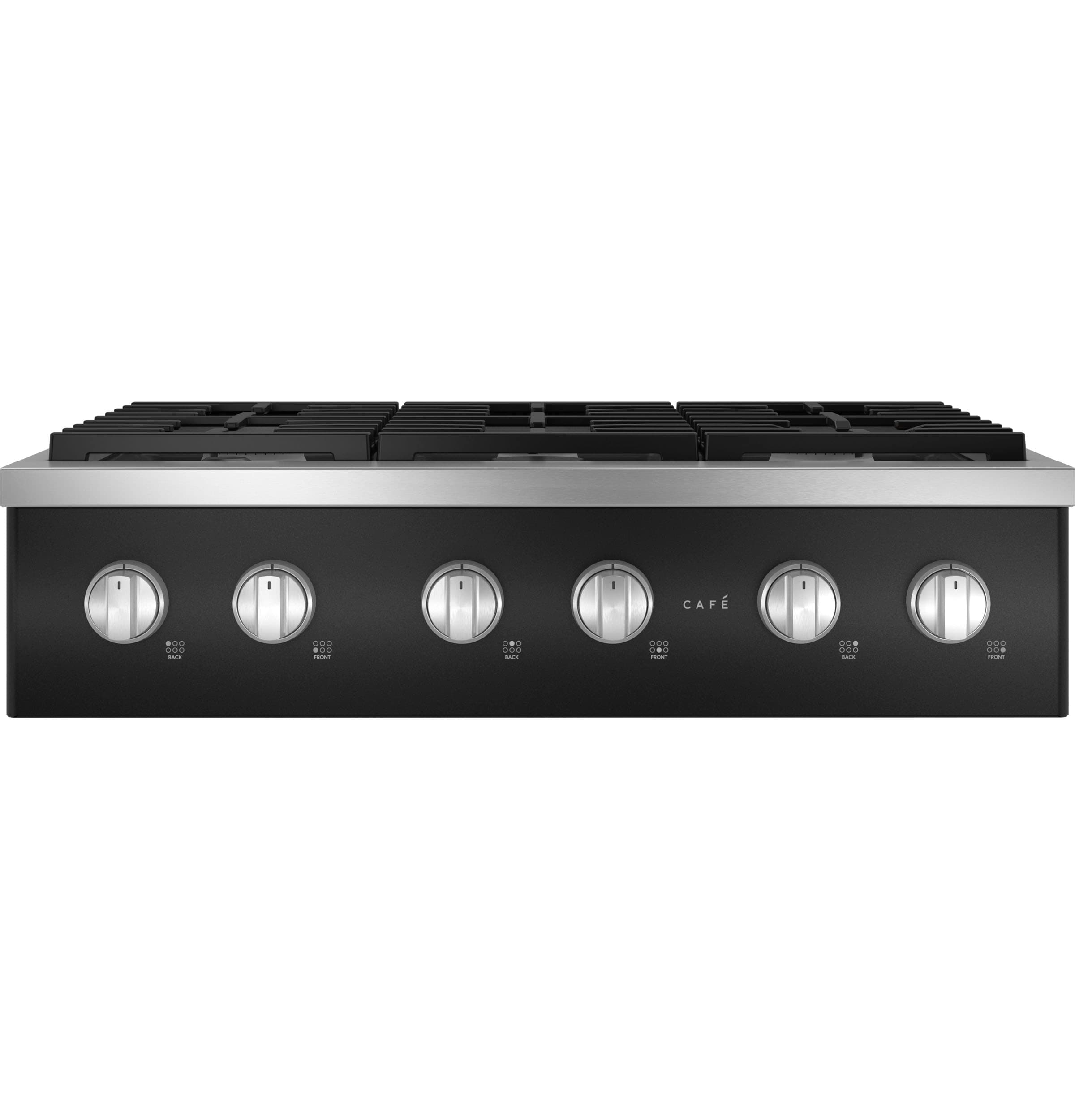 Cafe 36-in 6 burners Black Gas Cooktop