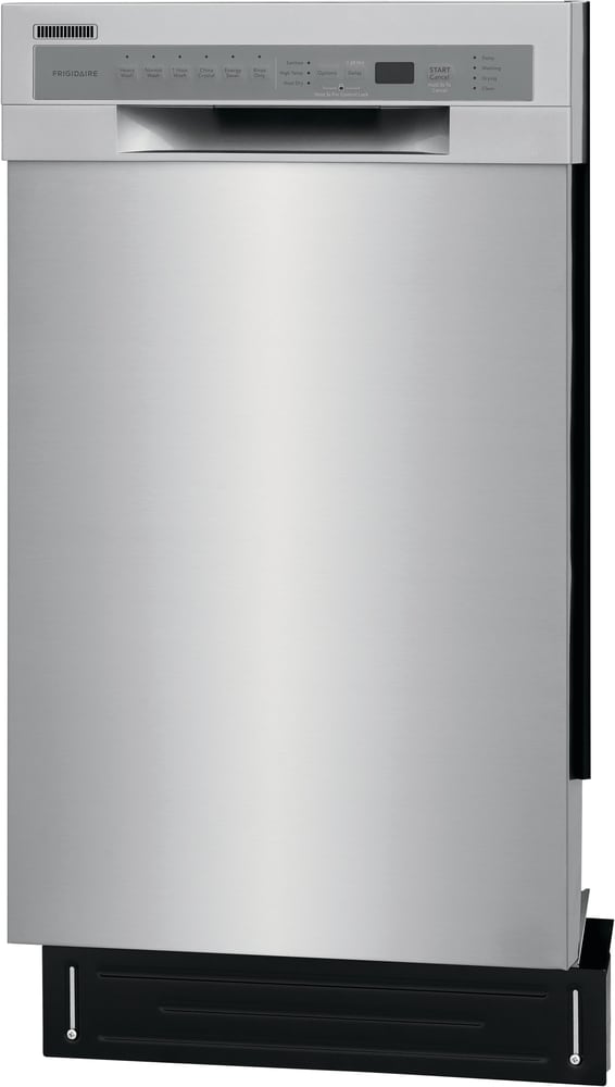 Frigidaire 52 Decibel Front Control 18 in Built In Dishwasher Stainless Steel ENERGY STAR ADA Compliant