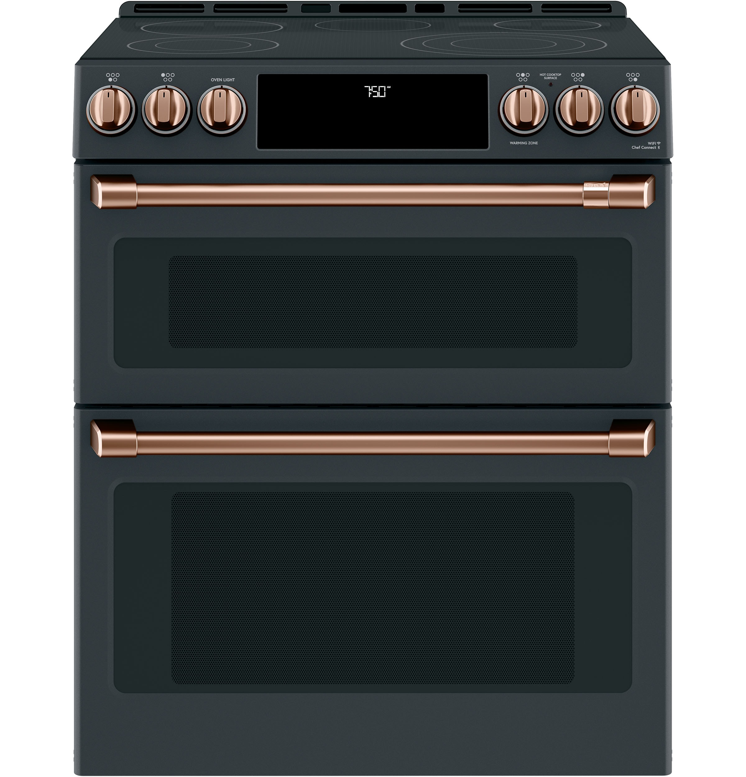 Cafe 30-in Electric range Handle and knob kit ( Brushed Copper )
