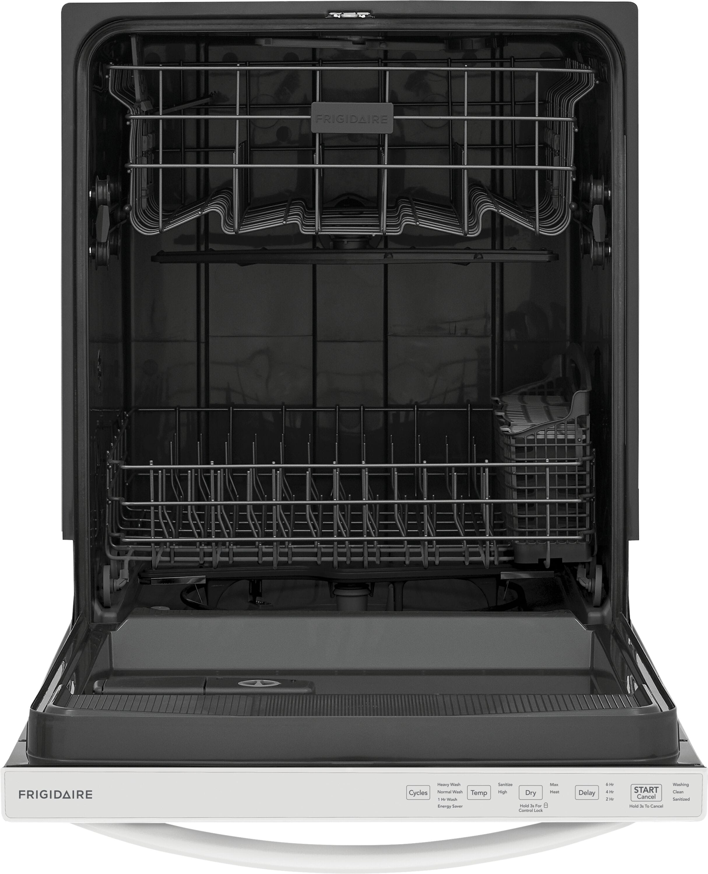 Frigidaire Top Control 24 in Built In Dishwasher White ENERGY STAR 52 dBA