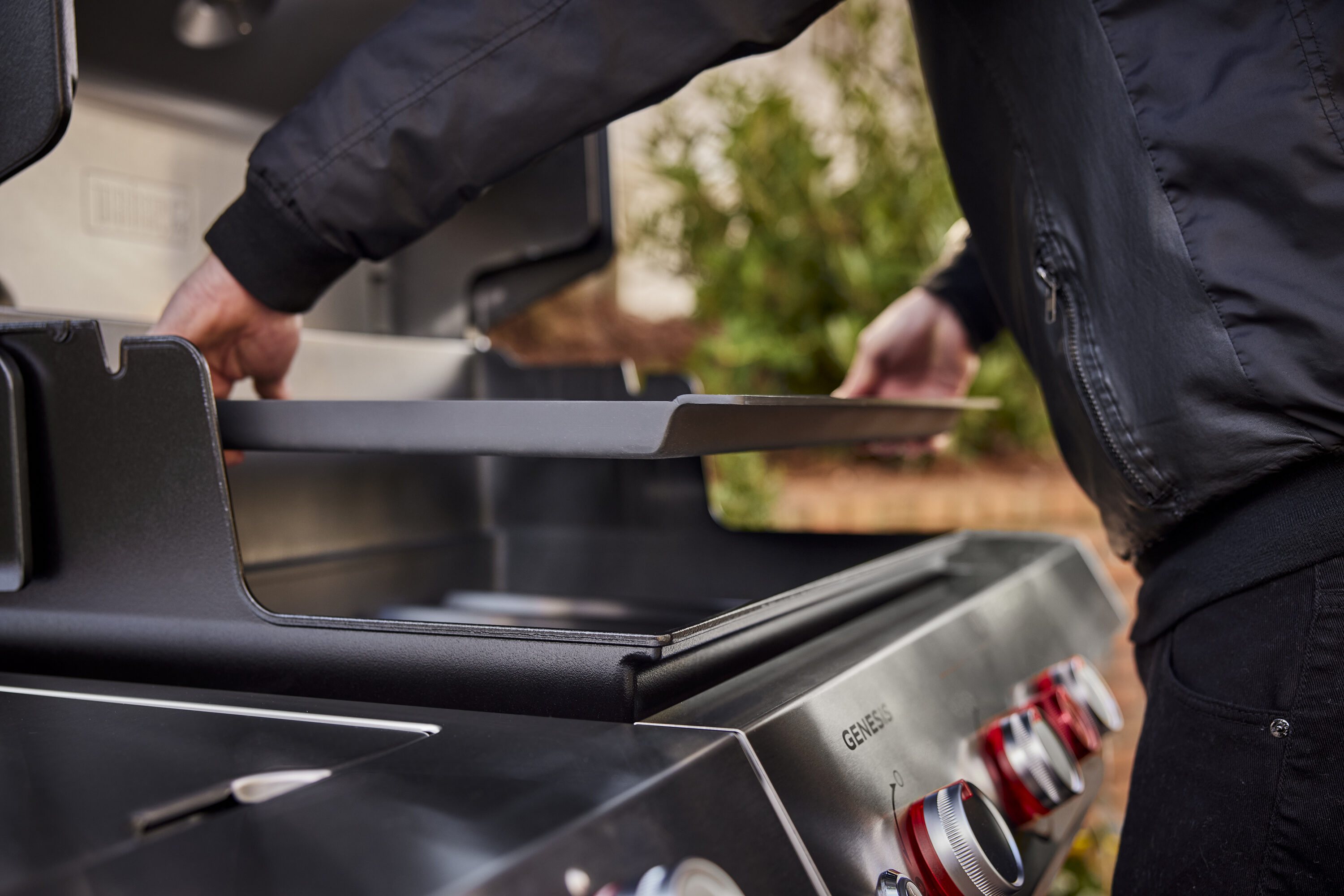 Weber Genesis 300 Series Rust Resistant Carbon steel Non-Stick Griddle
