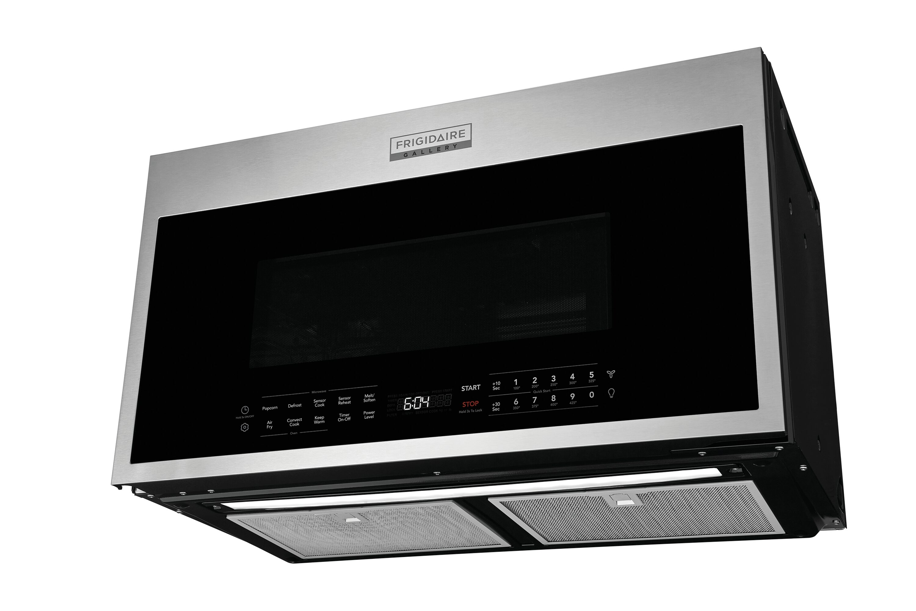 Frigidaire Gallery 1 9 cu ft 1000 Watt Over the Range Convection Microwave with Sensor Cooking Smudge proof Stainless Steel