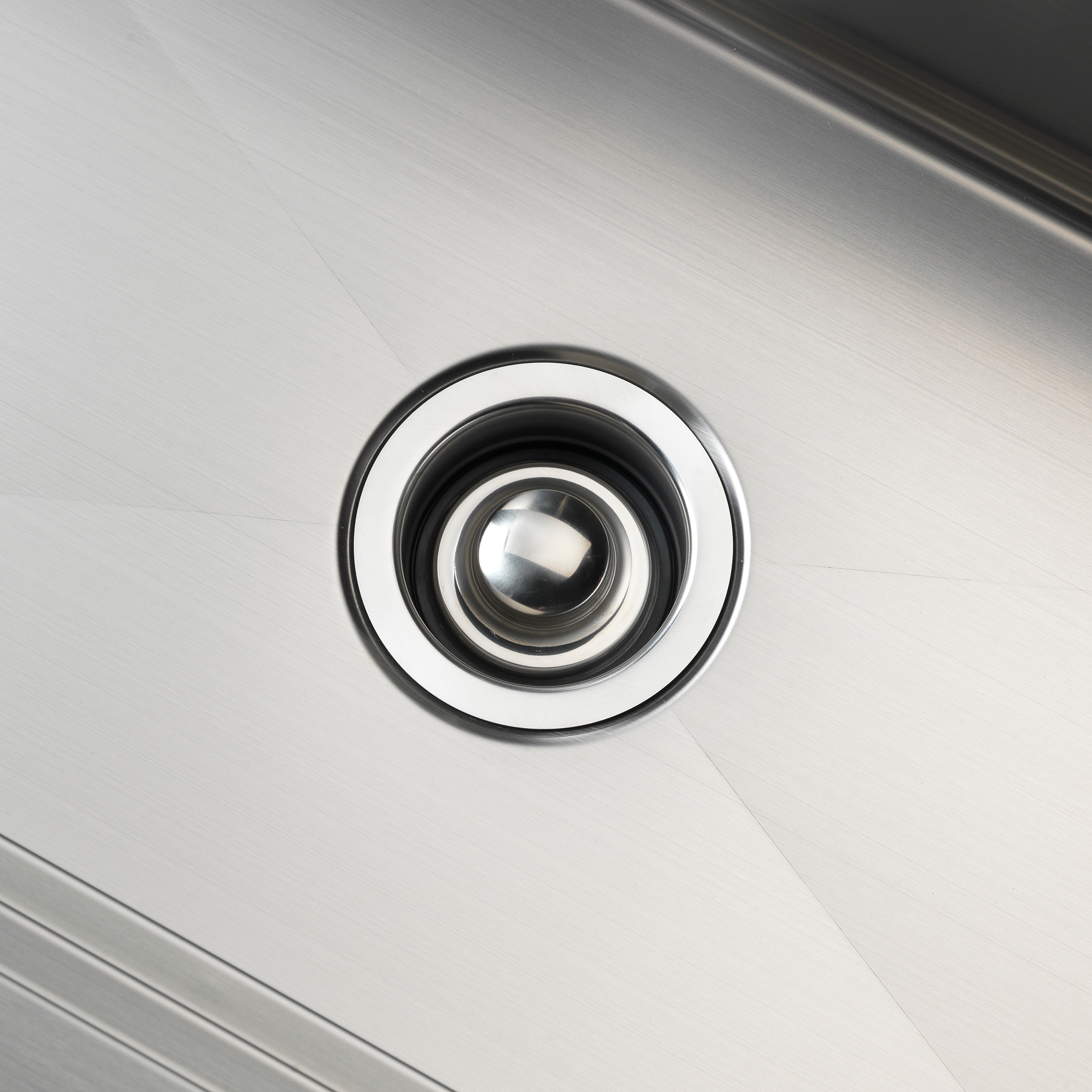 allen + roth 4.5-in Stainless steel Steel Garbage Disposal Sink flange