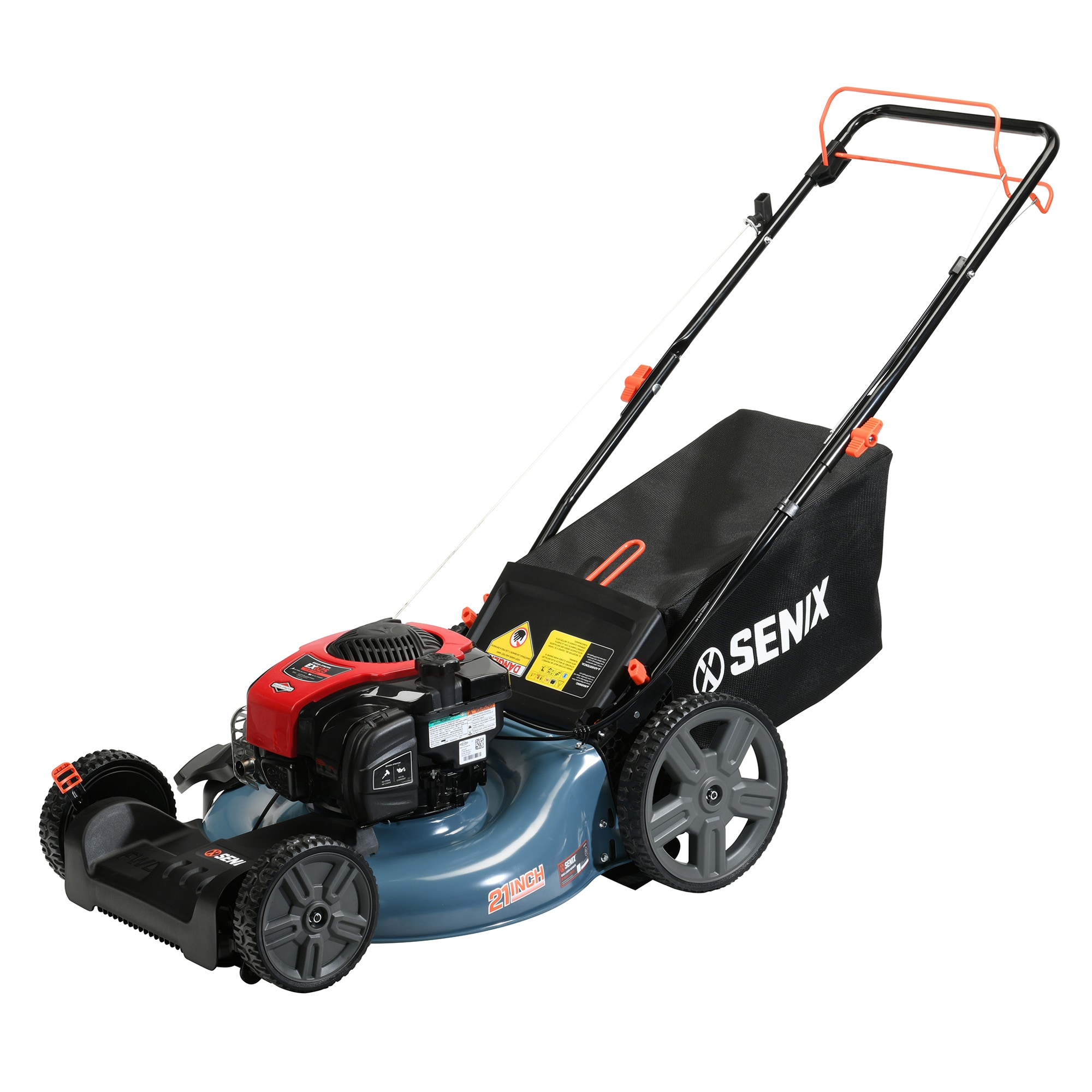 SENIX 21-in Gas Self-propelled lawn mower with 150-cc Briggs and Stratton Engine