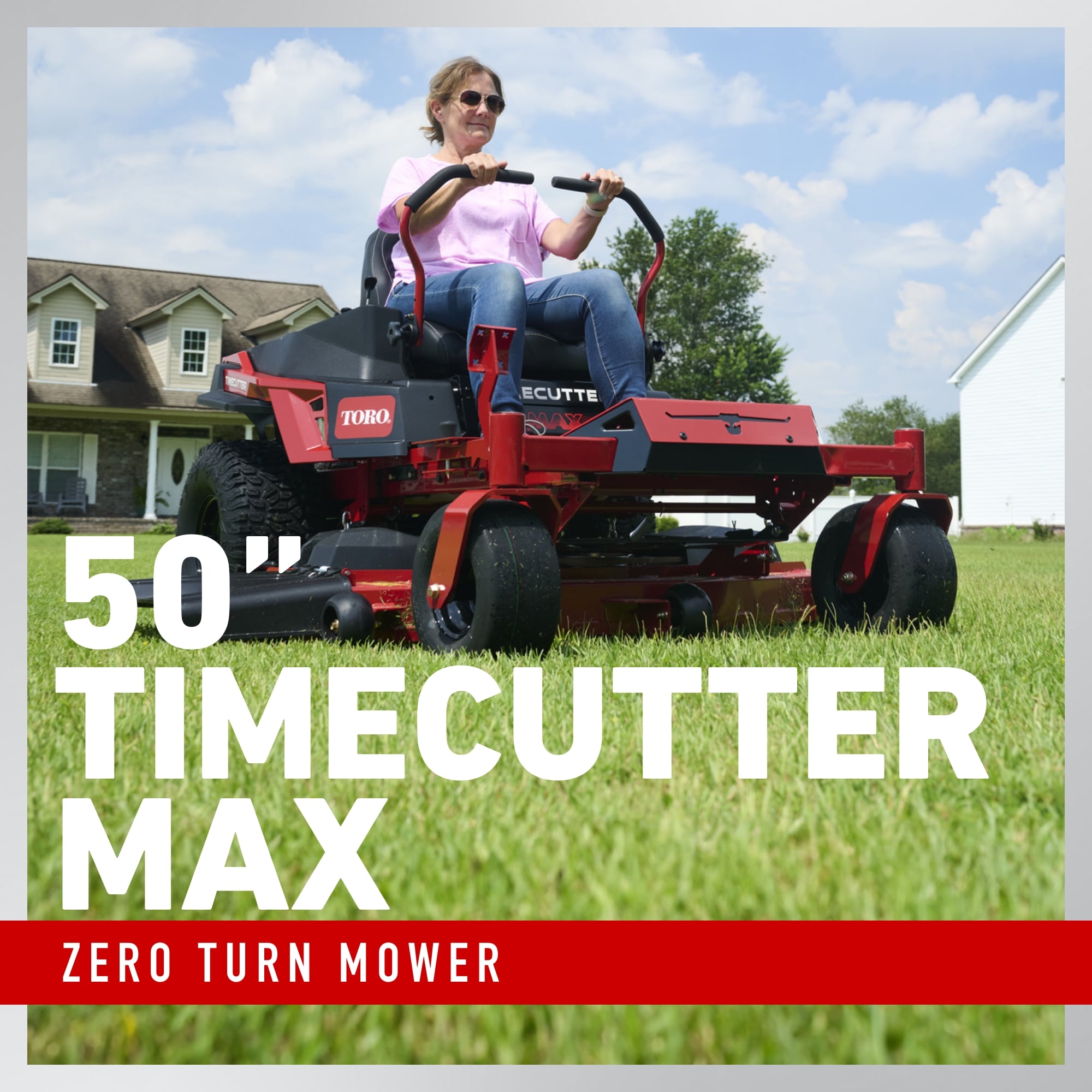 Toro TimeCutter Max 50-in 23 -HP V-twin Gas Zero-turn Riding Lawn Mower