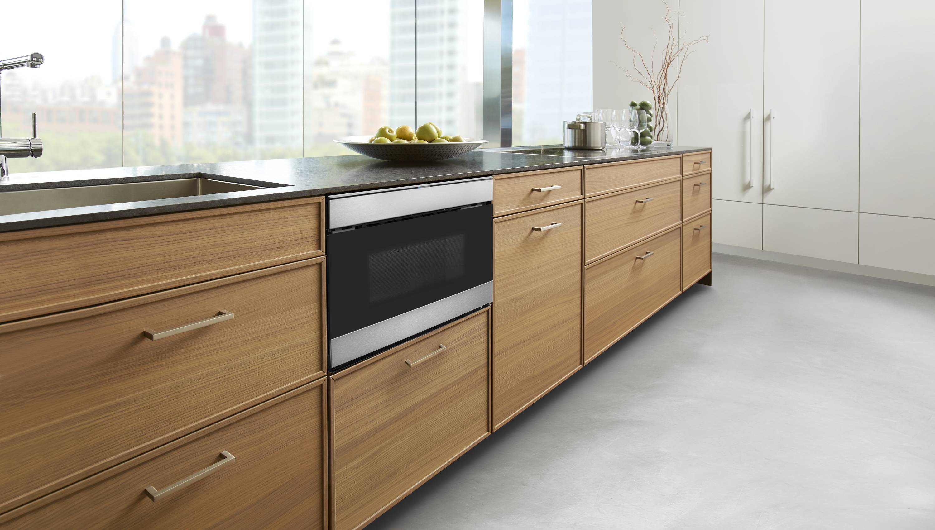 Sharp 1 2 cu ft Built In Microwave with Sensor Cooking Controls Stainless Steel