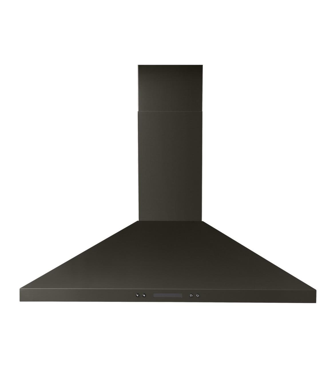 Whirlpool 30 in 400 CFM Convertible Fingerprint resistant Black Stainless Smart Wall Mounted Range Hood with Charcoal Filter