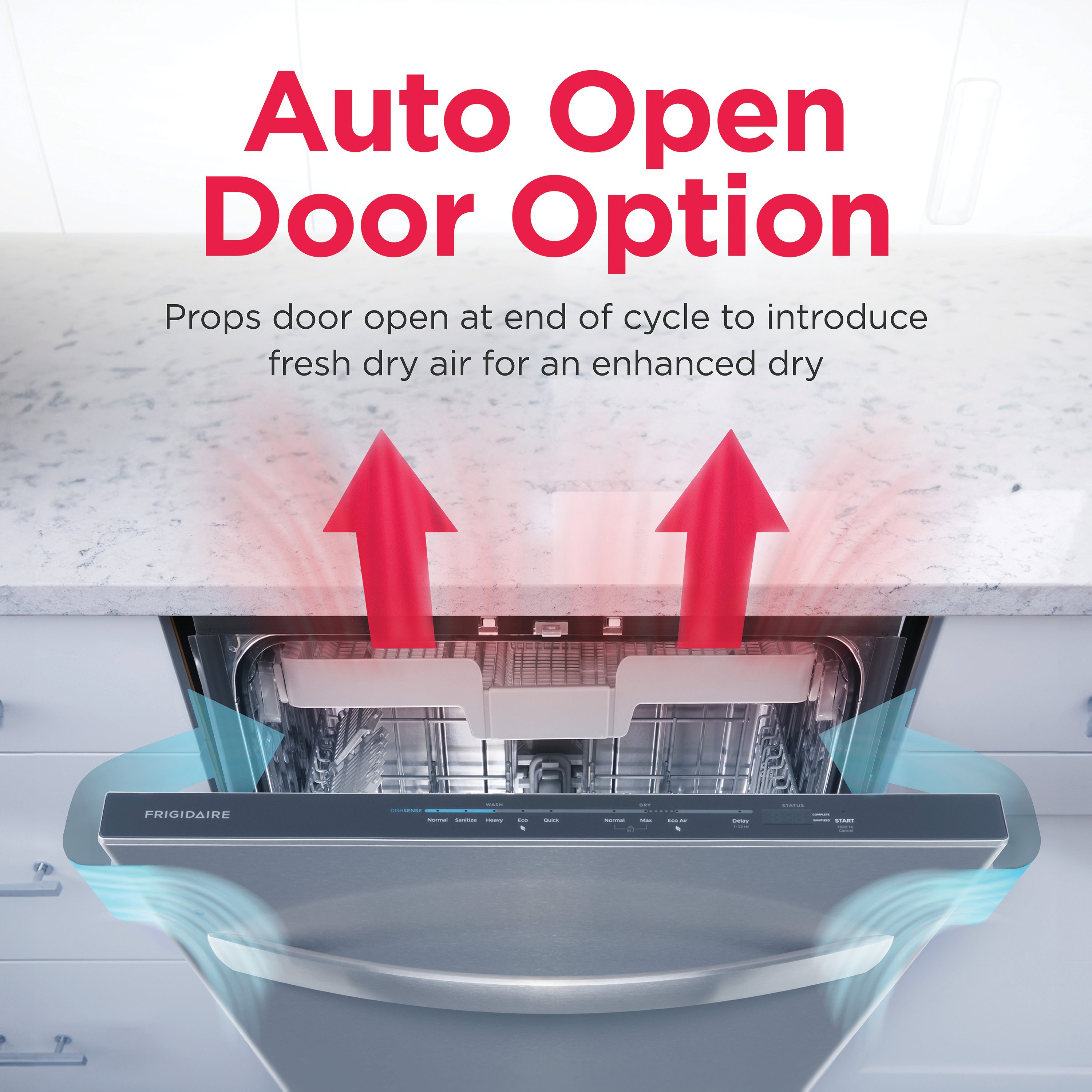 Frigidaire 24 inch Top Control Built in Dishwasher Stainless Steel ENERGY STAR Certified 49 Decibel Very Quiet Sound Level