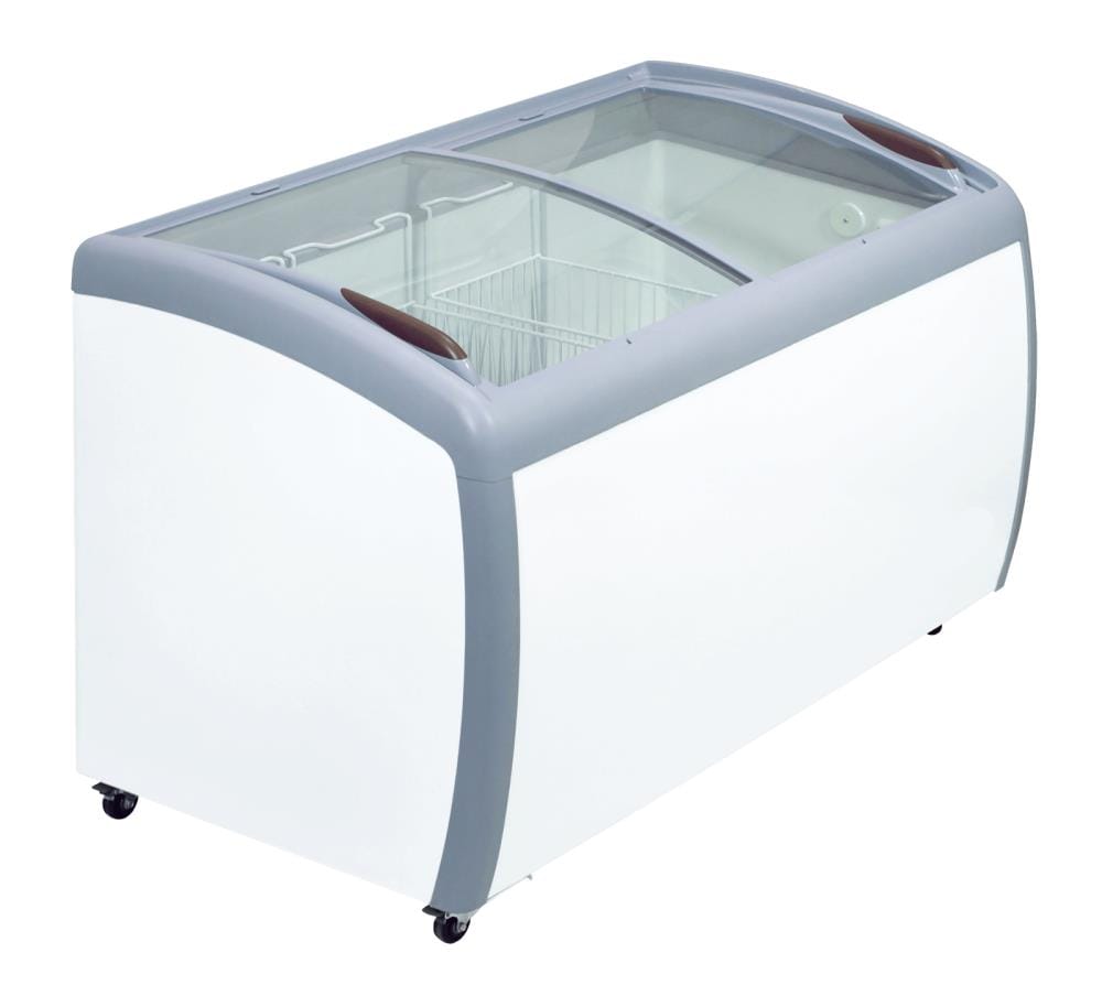 Ancaster Food Equipment 360L Capacity Glass Top Novelty Freezer