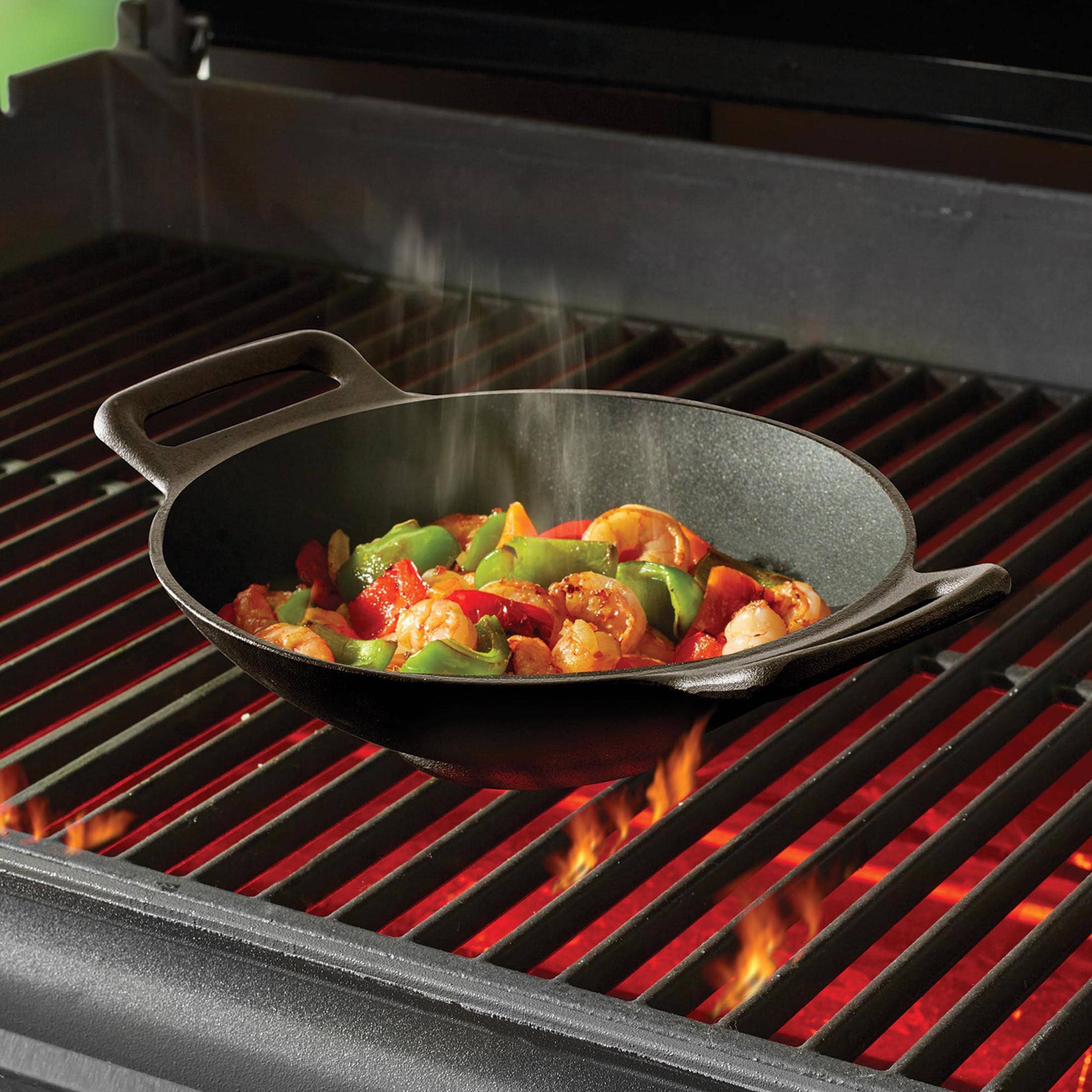 Mr. Bar-B-Q Cast iron Wok
