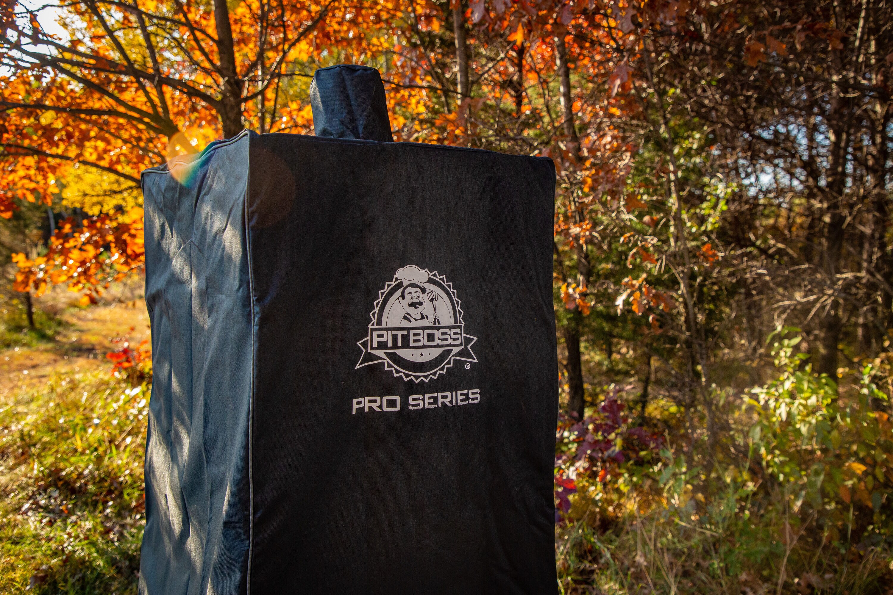 Pit Boss Pro Series 4 28-in W x 48-in H Black Vertical smoker Cover