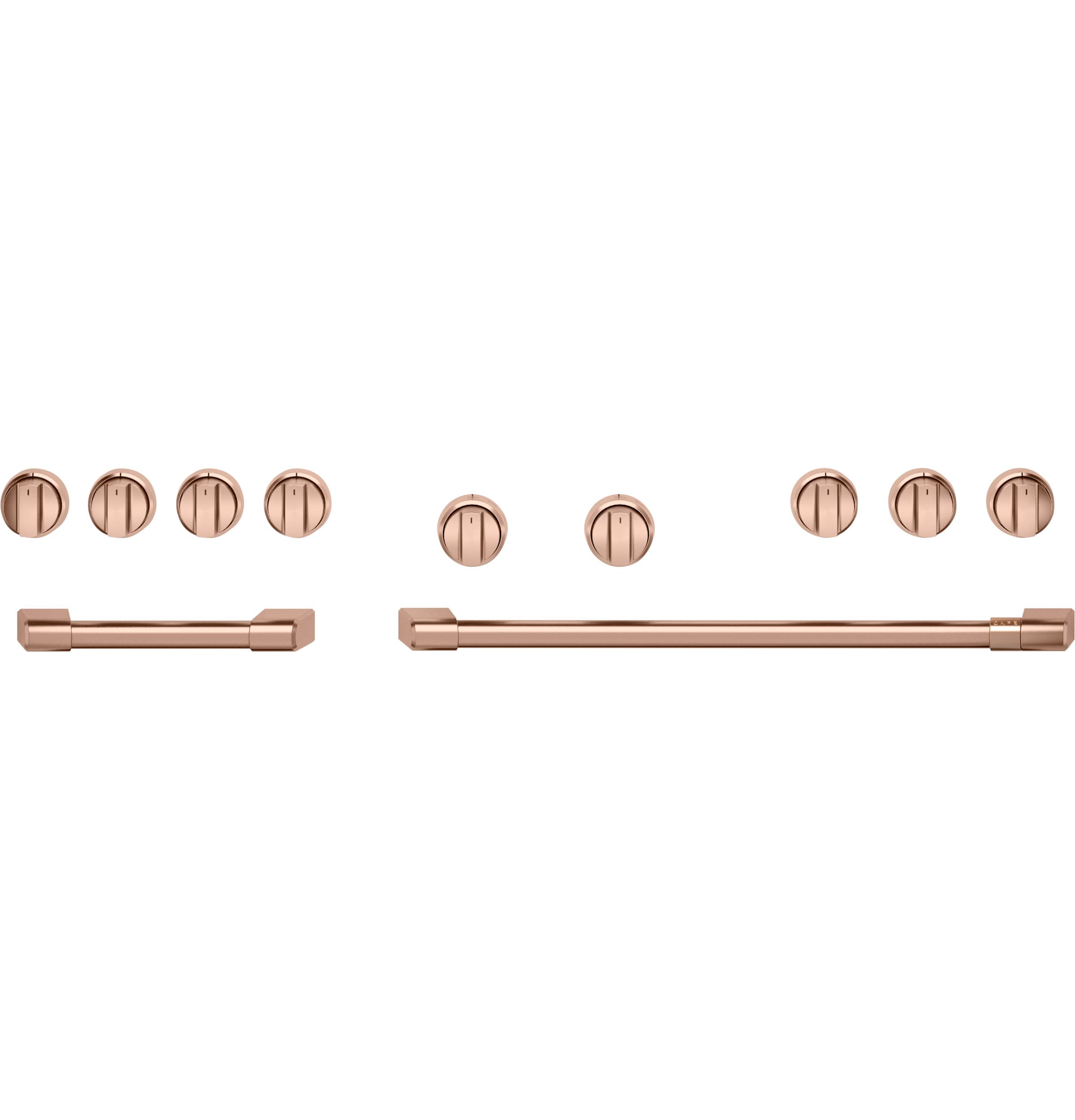 Cafe 48-in Gas range Handle and knob kit ( Brushed Copper )