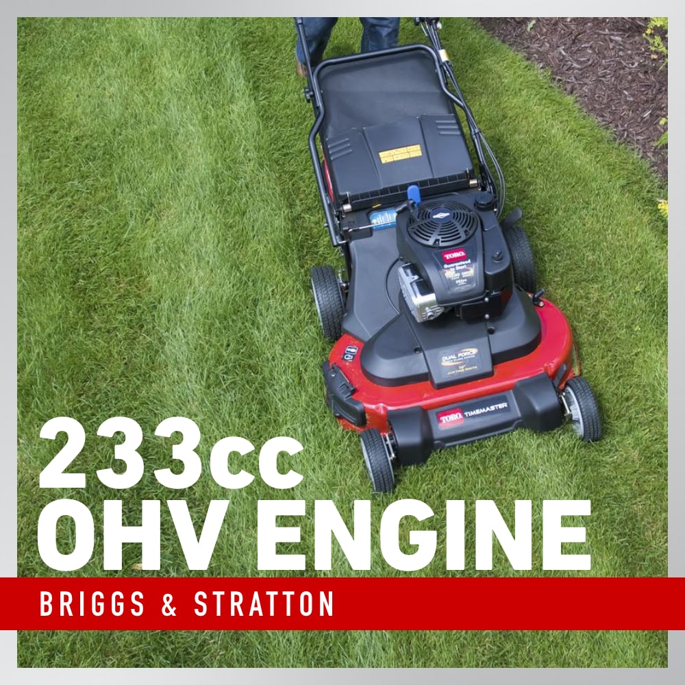 Toro TimeMaster with Personal Pace 30-in Gas Self-propelled lawn mower with 223-cc Briggs and Stratton Engine